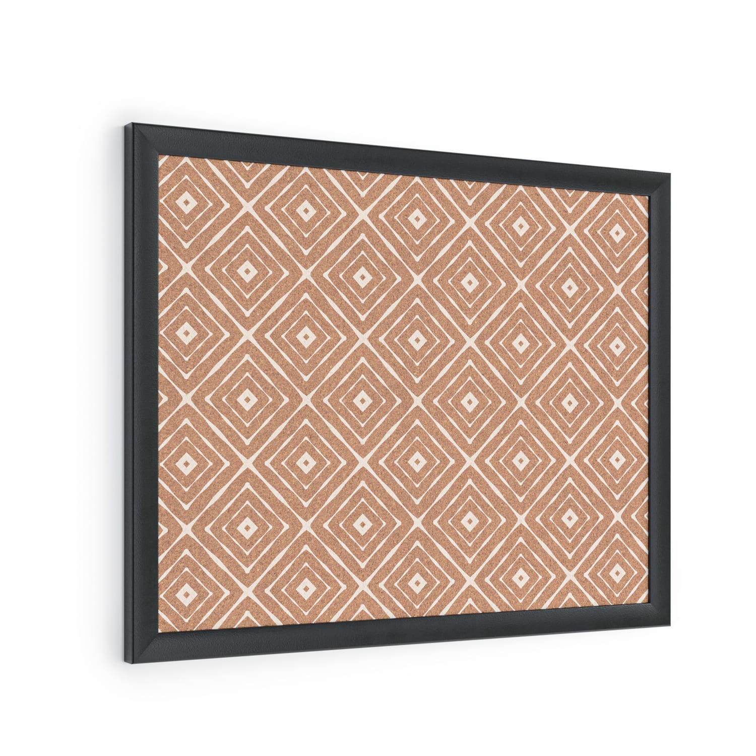 U Brands Fashion Cork Bulletin Board, 20in X 16in, Black Wood Frame (2883U00-01) - Image 6