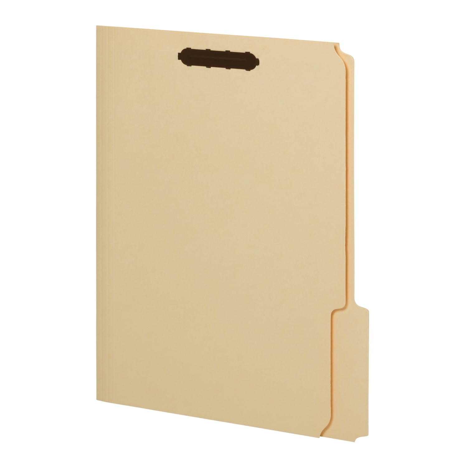 Office Depot Brand File Folders With Fasteners, 3/4in Expansion, 8 1/2in x 11in, Letter, Manila, Box of 25 - Image 4