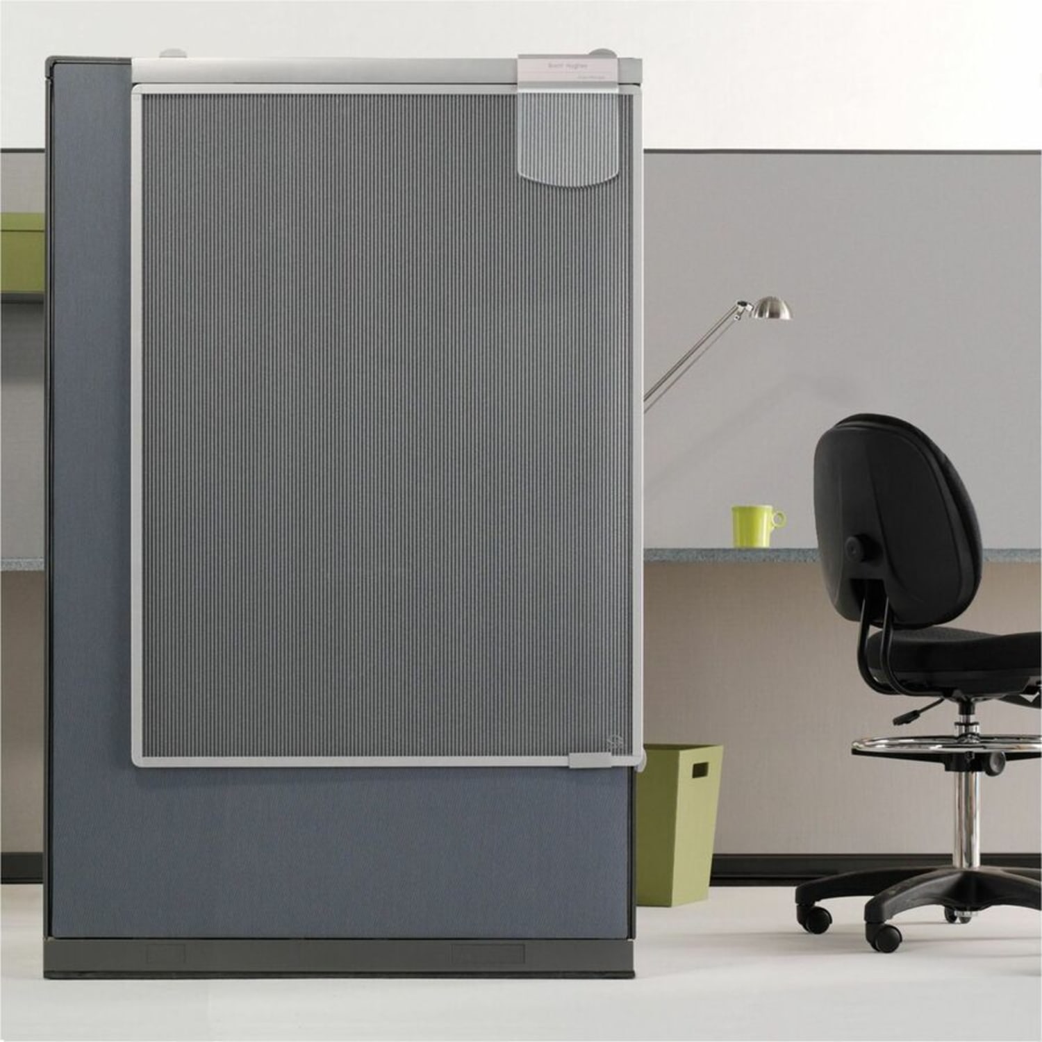 Quartet Workstation Privacy Screen, Transparent - Image 4