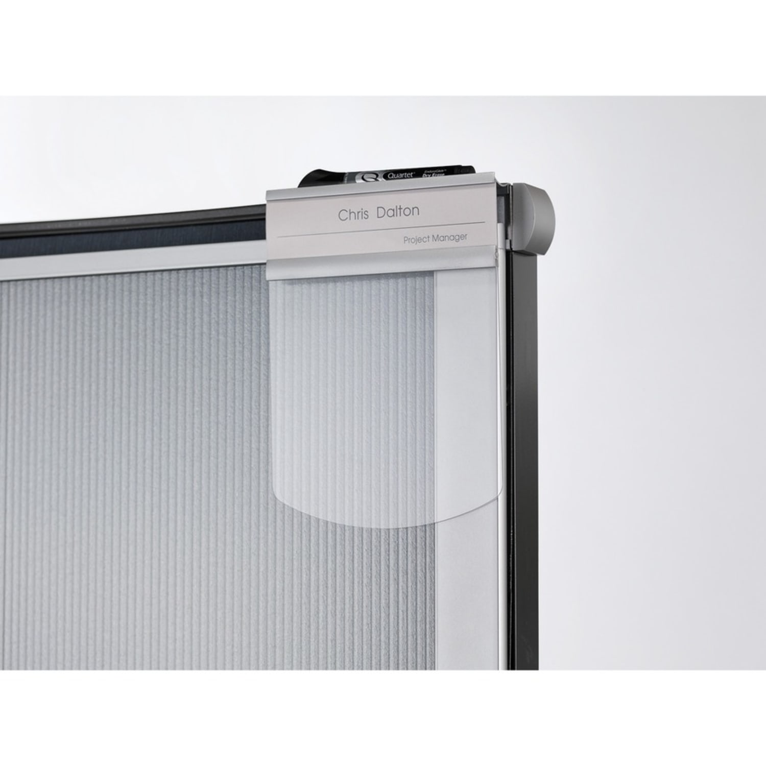 Quartet Workstation Privacy Screen, Transparent - Image 5