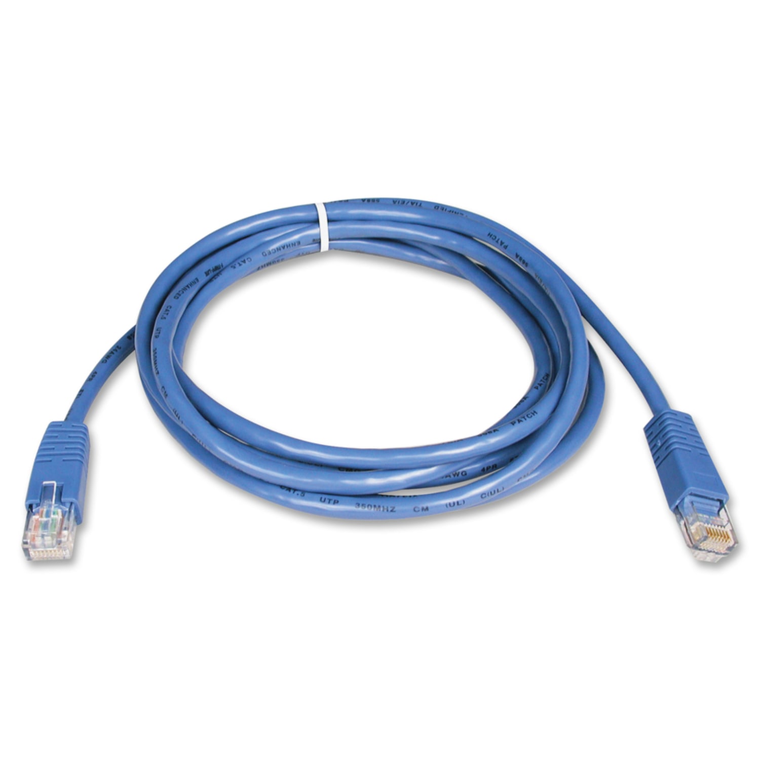 Tripp Lite CAT5e Molded Patch Cable, 7ft, Blue, 115566 - Image 3