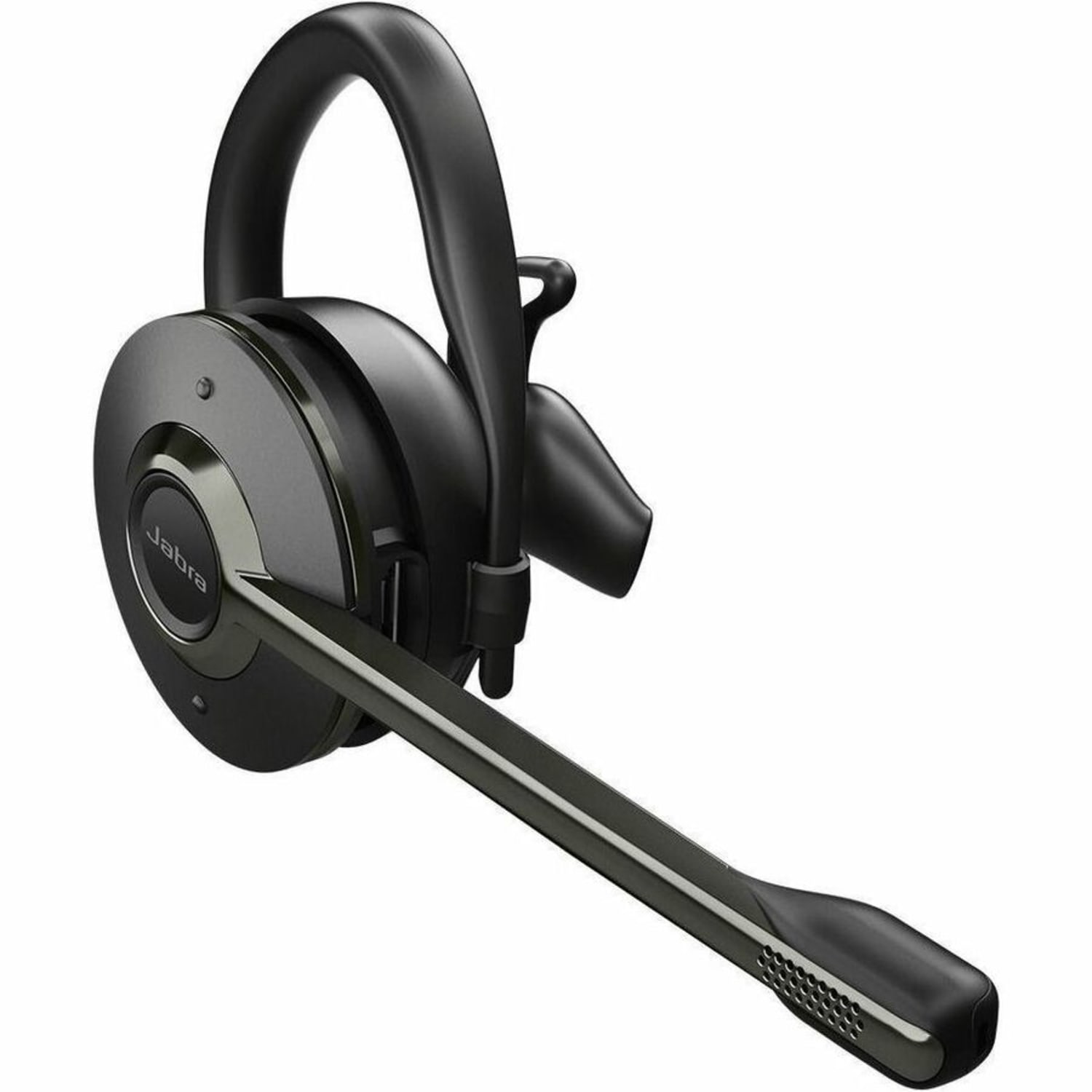 Jabra Engage 75 SE Earset - Mono - Wireless - Bluetooth/DECT - 328.1 ft - 40 Hz to 16 kHz - Earbud, Behind-the-ear, On-ear - Monaural - In-ear - Electret Condenser, Uni-directional, Noise Cancelling Microphone - Black