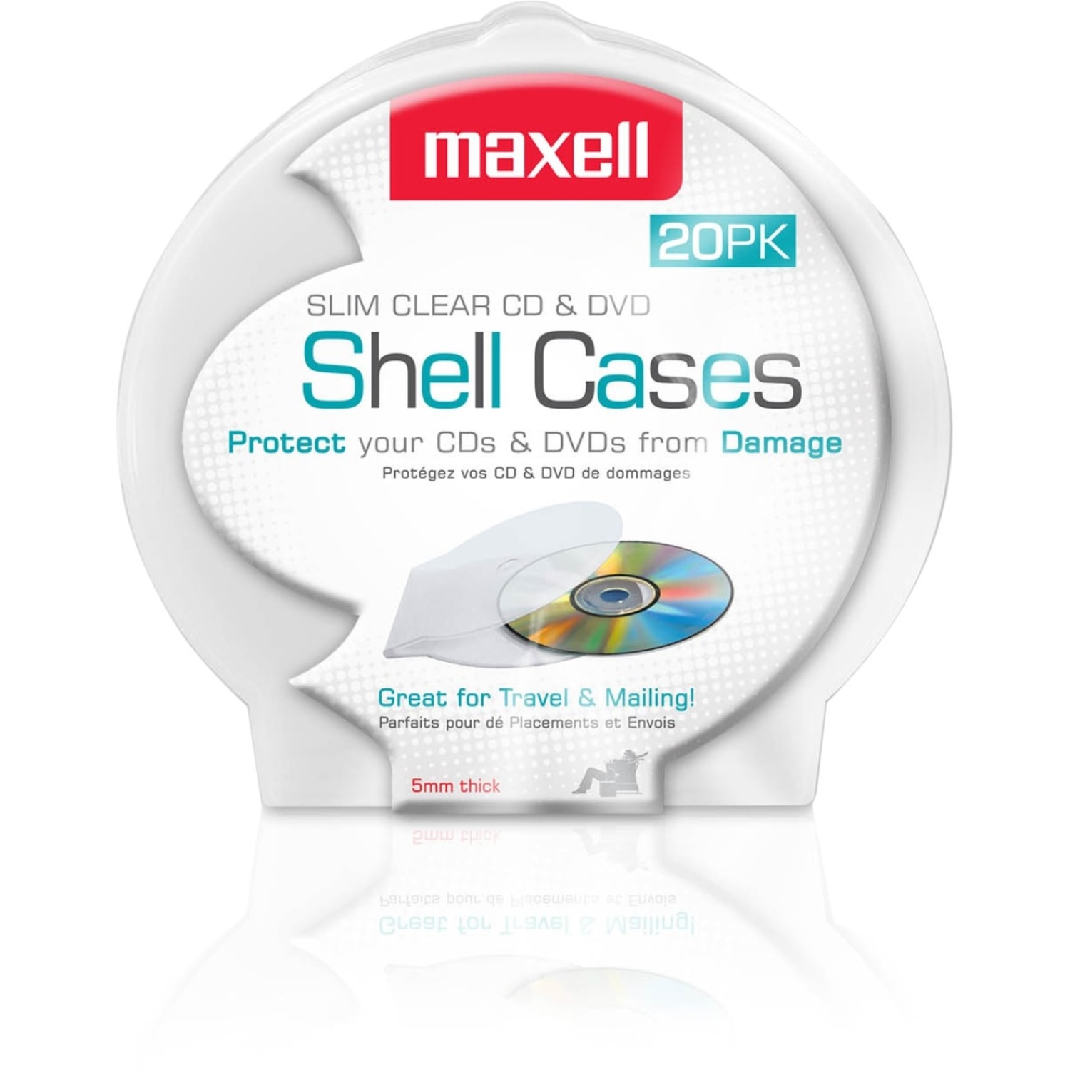 Maxell CD-356 Slim CD/DVD Jewel Case - Image 6