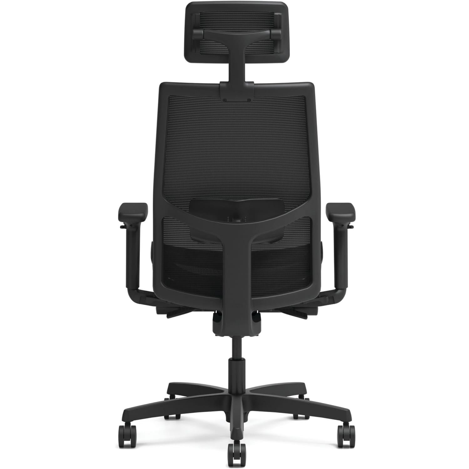 HON Ignition 2.0 Mid-back Task Chair with Headrest - Mid Back - Black - Armrest - 1 Each - Image 6