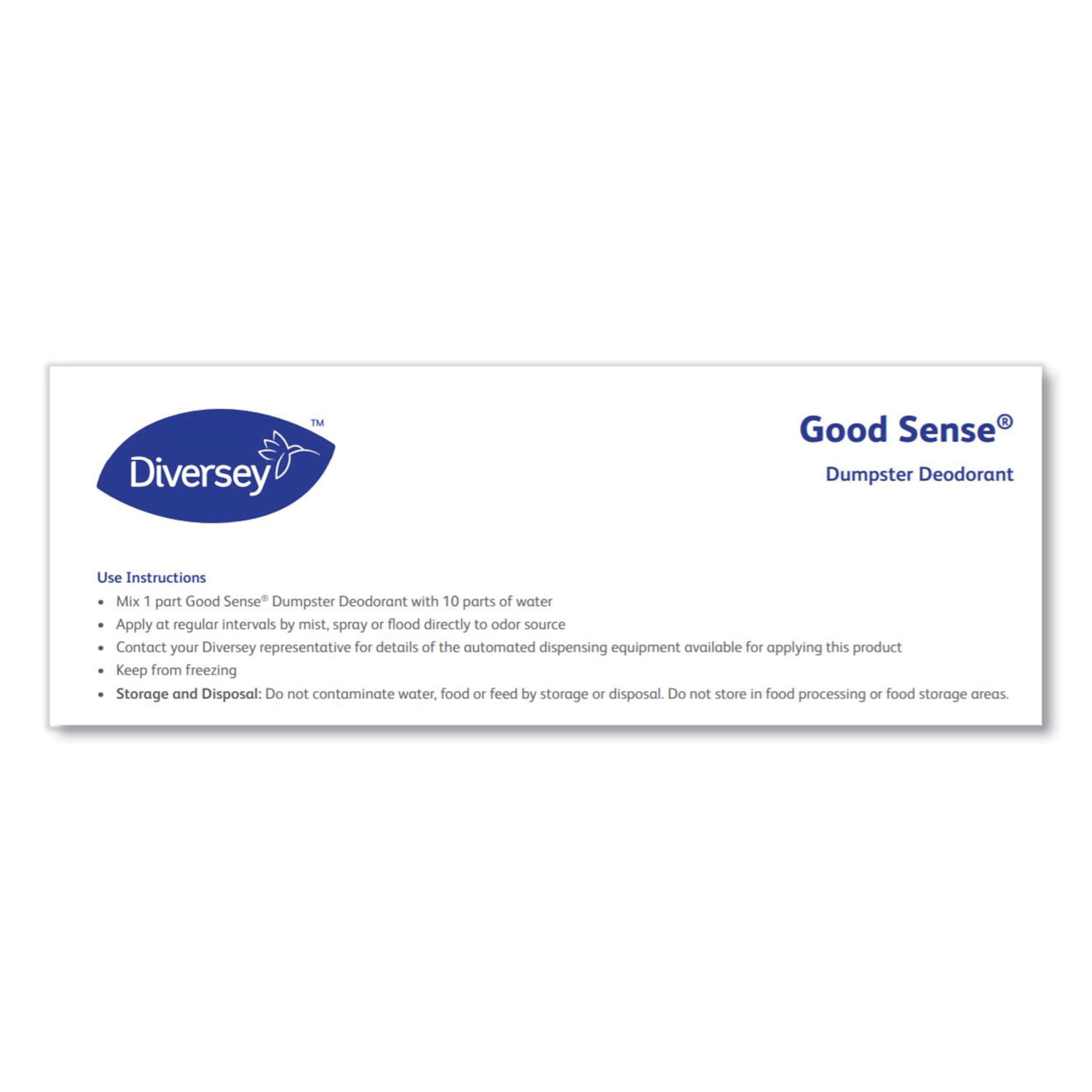 Diversey Good Sense Dumpster Deodorant, Cherry, 5 gal - Image 3