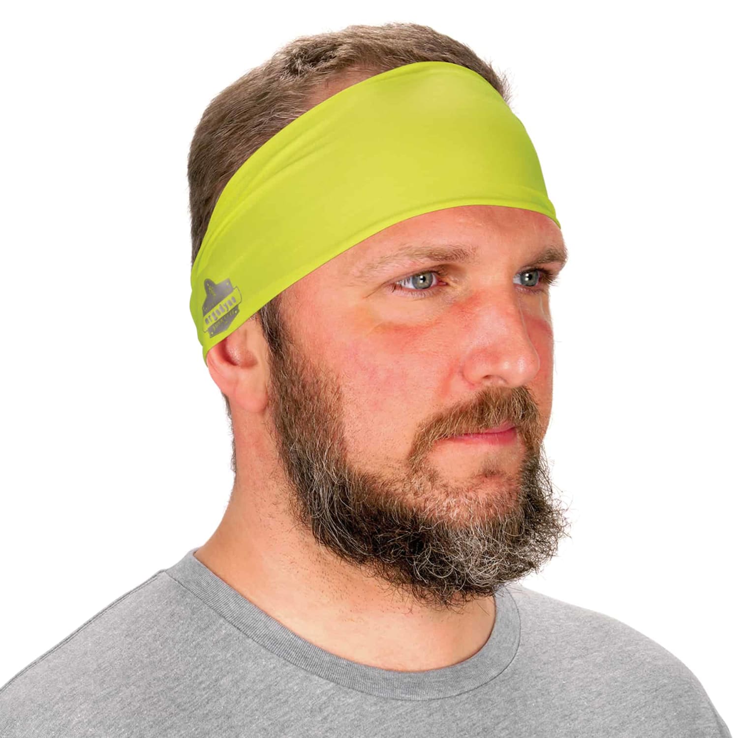 Ergodyne Chill-Its 6634 Cooling Headband, One Size, Lime - Image 3