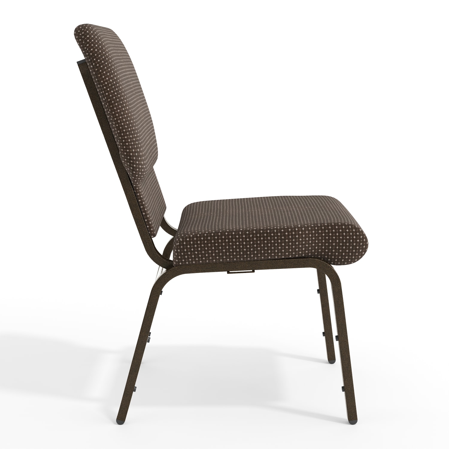 Flash Furniture HERCULES Series Stackable Church Chair Brown DotGoldvein PopularChairscom
