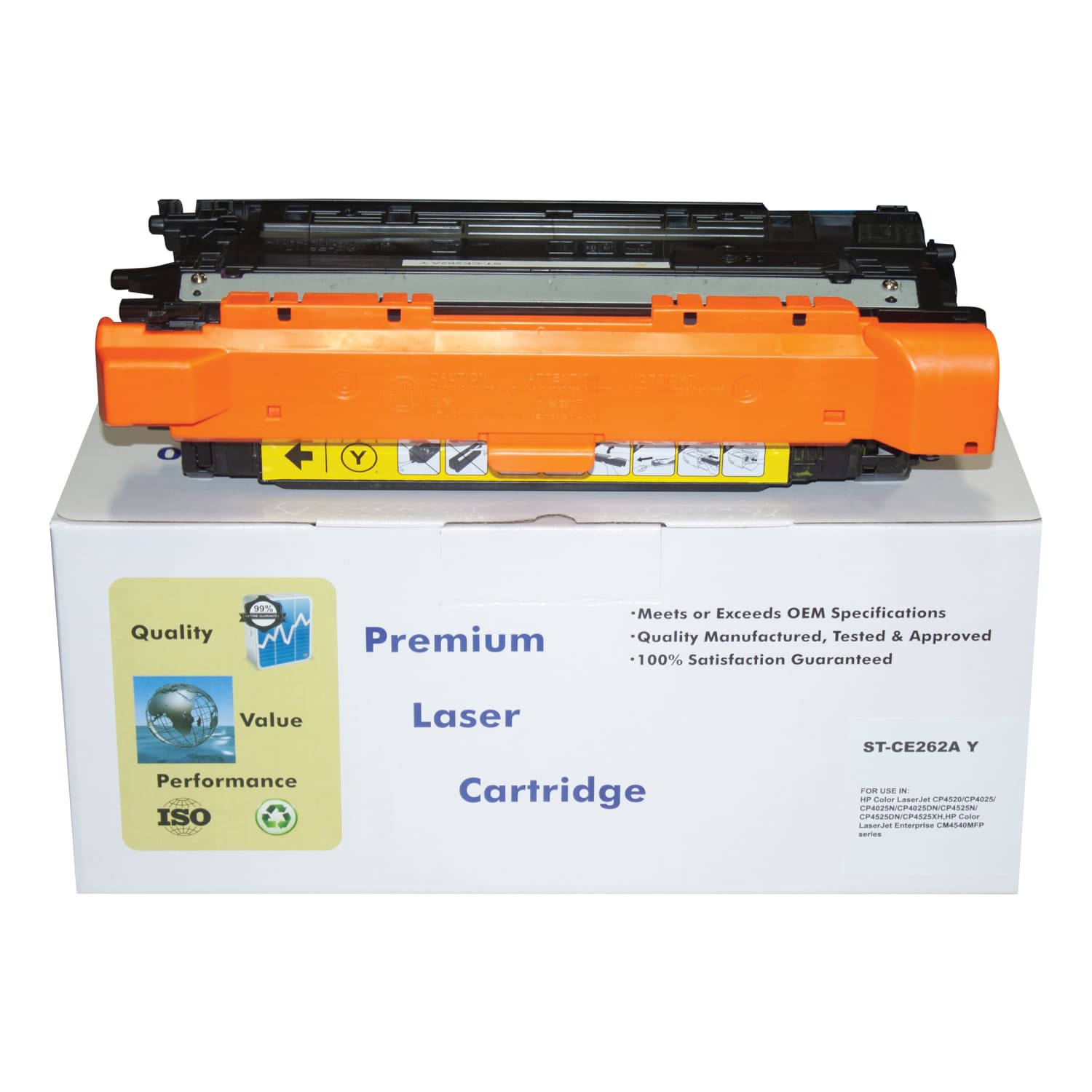 M&A Global Remanufactured Cyan Toner Cartridge Replacement For HP 202A, CF501A, CF501A CMA - Image 3
