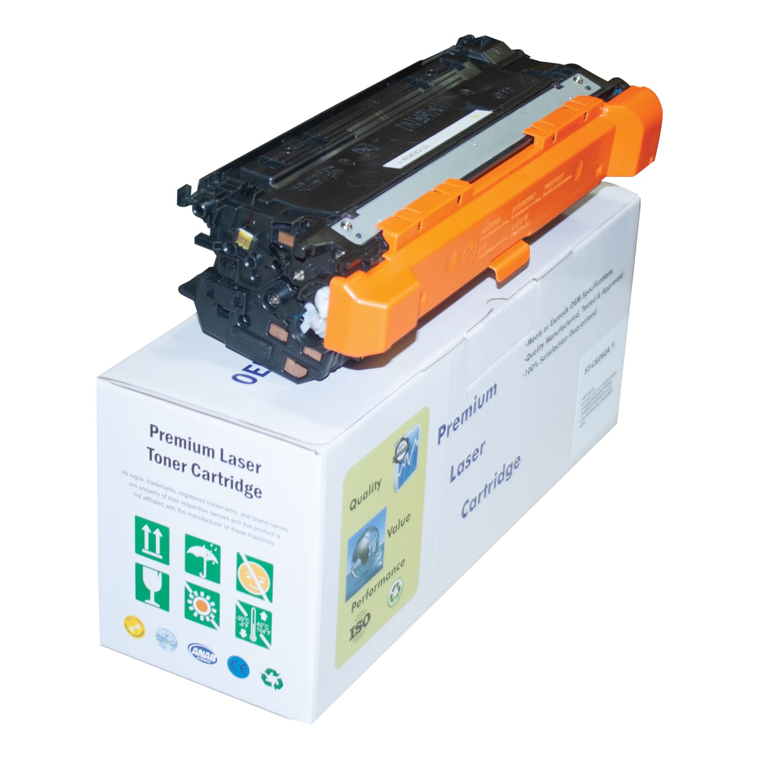 M&A Global Remanufactured Cyan Toner Cartridge Replacement For HP 202A, CF501A, CF501A CMA - Image 4