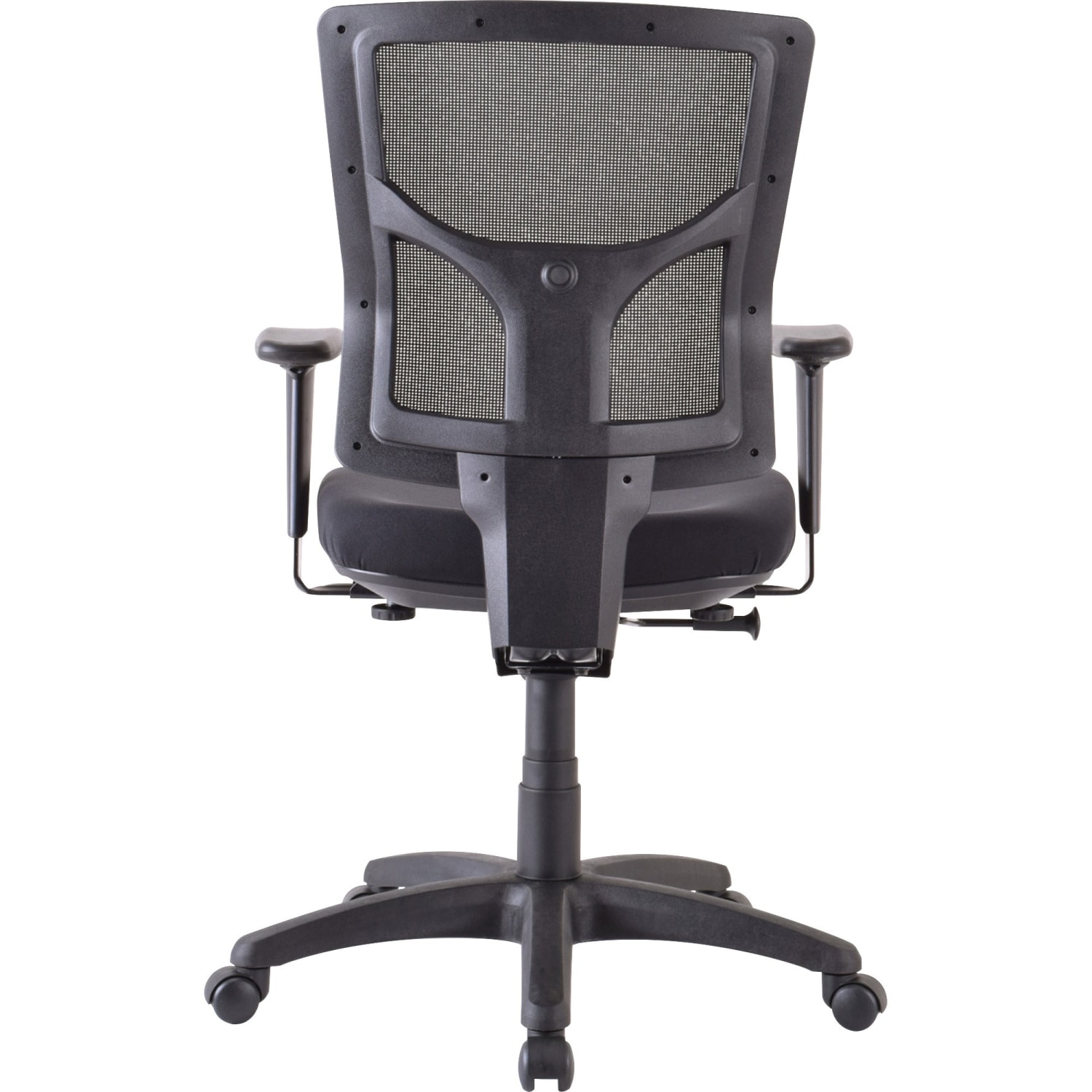 Lorell Conjure Mid-Back Fabric Task Chair, Black - Image 6