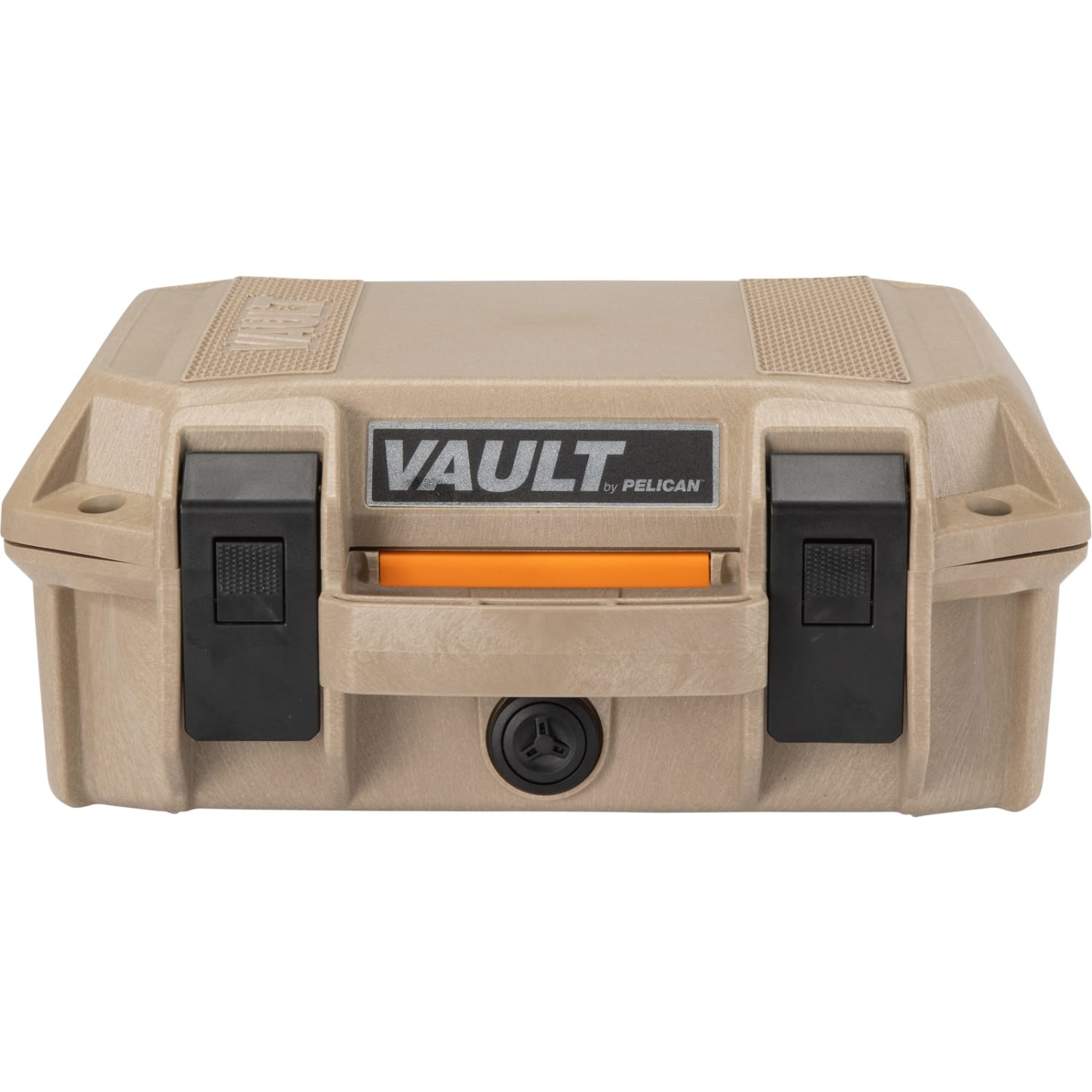 Pelican Polyethylene Vault Equipment Case With Foam, 12-5/16inH x 12-1/16inW x 5-3/16inD, Tan - Image 3