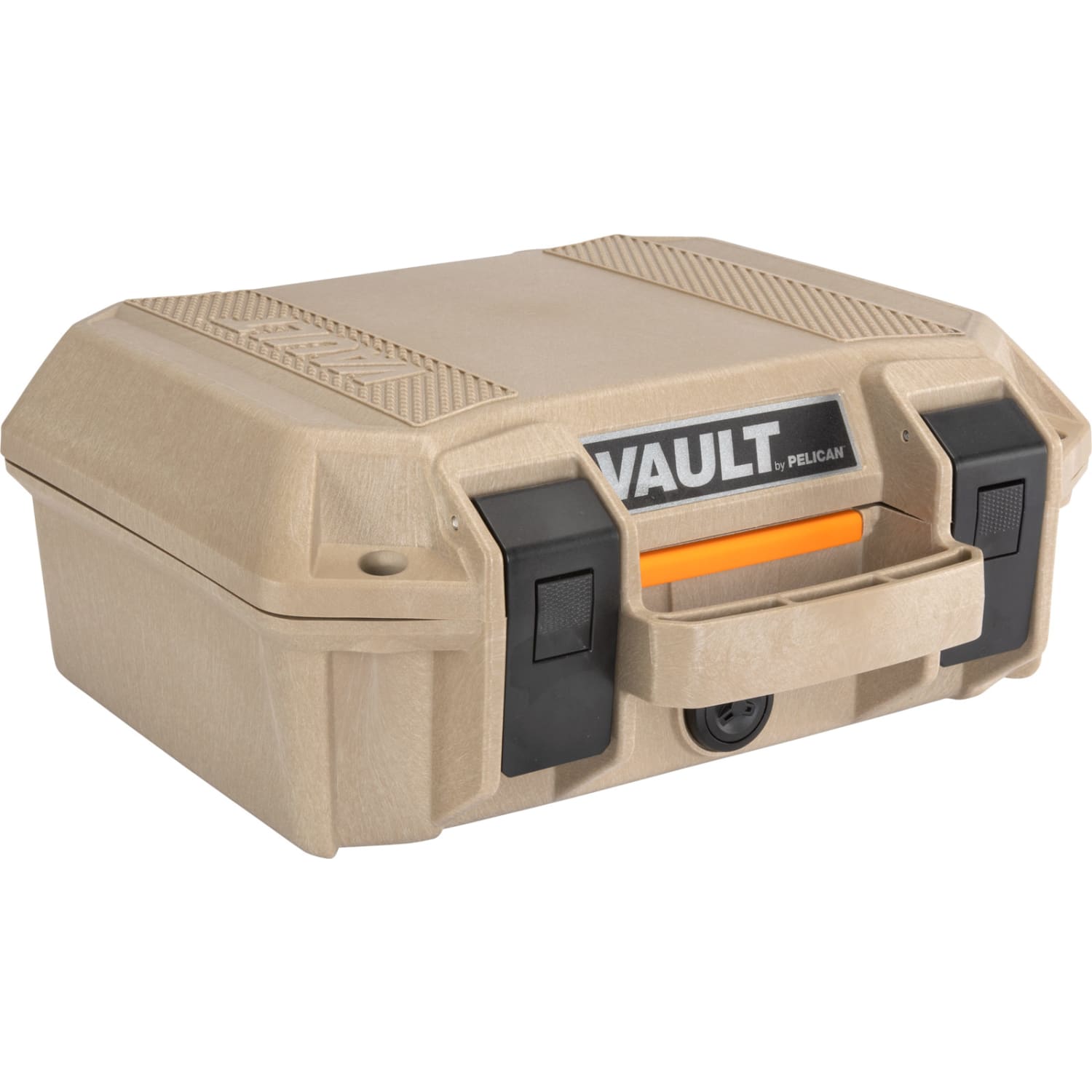 Pelican Polyethylene Vault Equipment Case With Foam, 12-5/16inH x 12-1/16inW x 5-3/16inD, Tan - Image 4