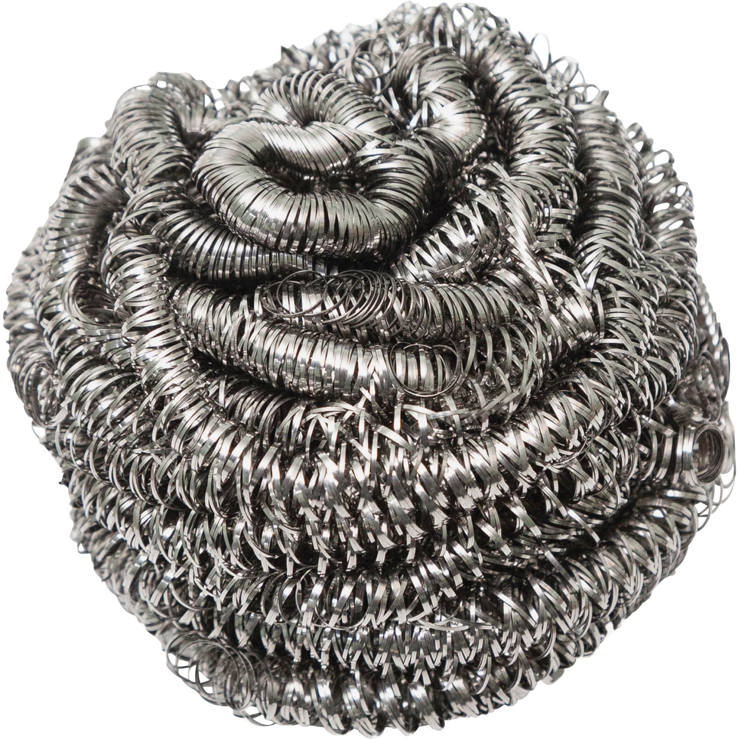 Genuine Joe Stainless Steel Scrubber - Ready-To-Use - 12 / Box - 6 / Carton - Silver - Image 3