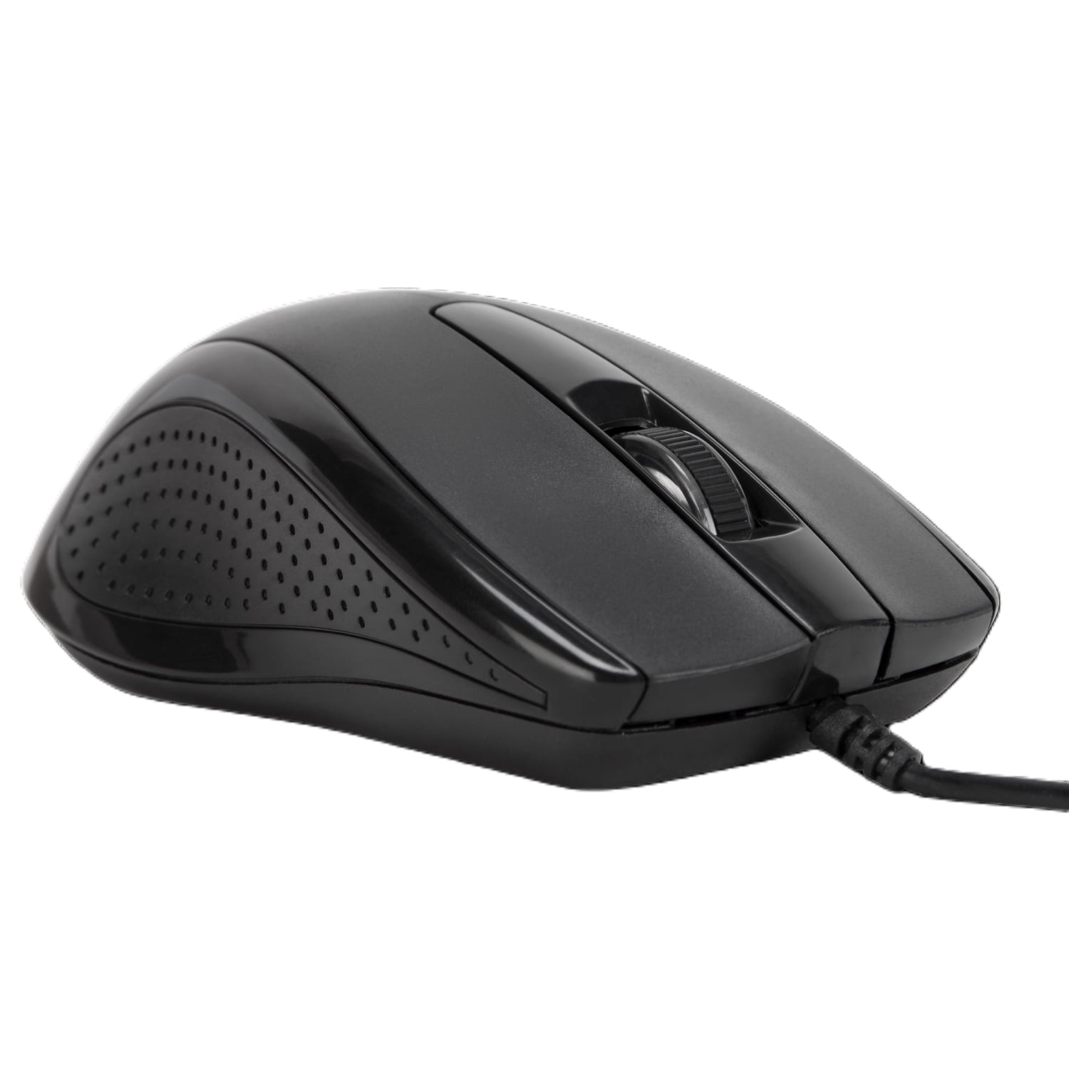 Targus Full-Size Optical Antimicrobial Wired Mouse, Black, AMU81AMUSZ - Image 4
