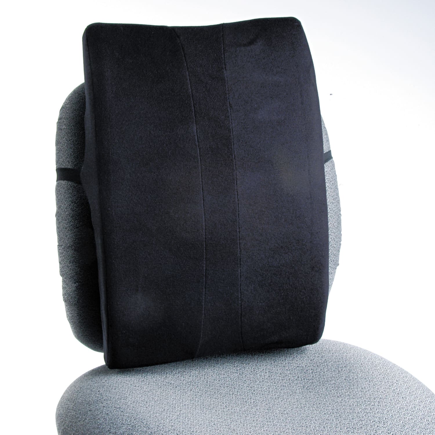 Safco Remedease Full Height Backrest 20in x 14in Black PopularChairscom