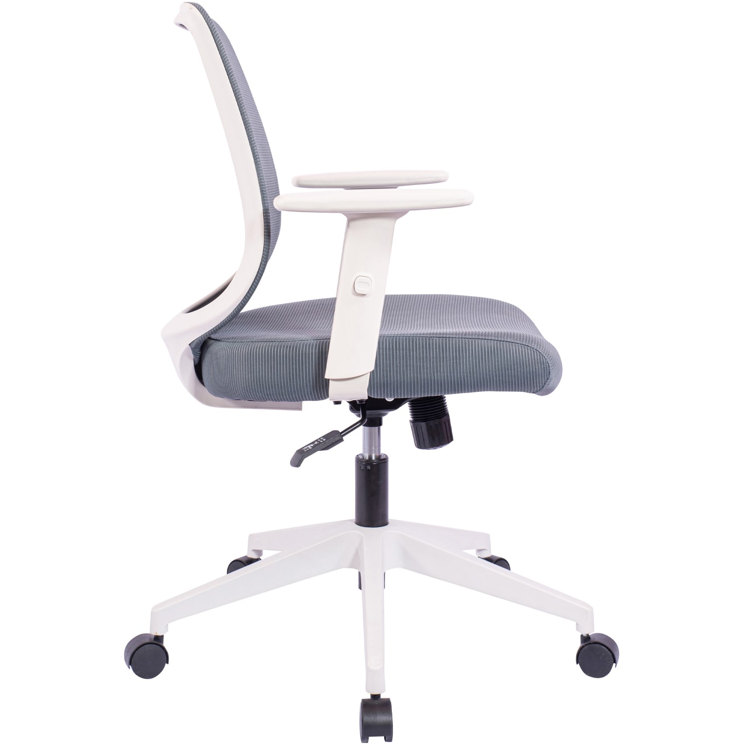 NuSparc MidBack Task Chair Fabric Back Material Mid Back 5star Base Gray Armrest 1 Each PopularChairscom NuSparc Mid Back Task Chair Fabric Back Material Mid Back 5 star Base Gray Armrest 1 Each PopularChairscom