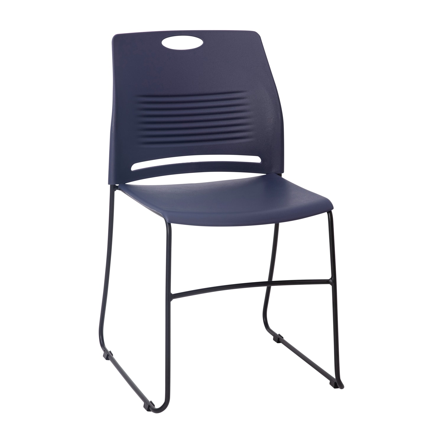 Flash Furniture HERCULES Commercial Grade 660lb Capacity Plastic Stack Chair With Carrying Handle NavyBlack PopularChairscom Flash Furniture HERCULES Commercial Grade 660 lb Capacity Plastic Stack Chair With Carrying Handle NavyBlack PopularChairscom