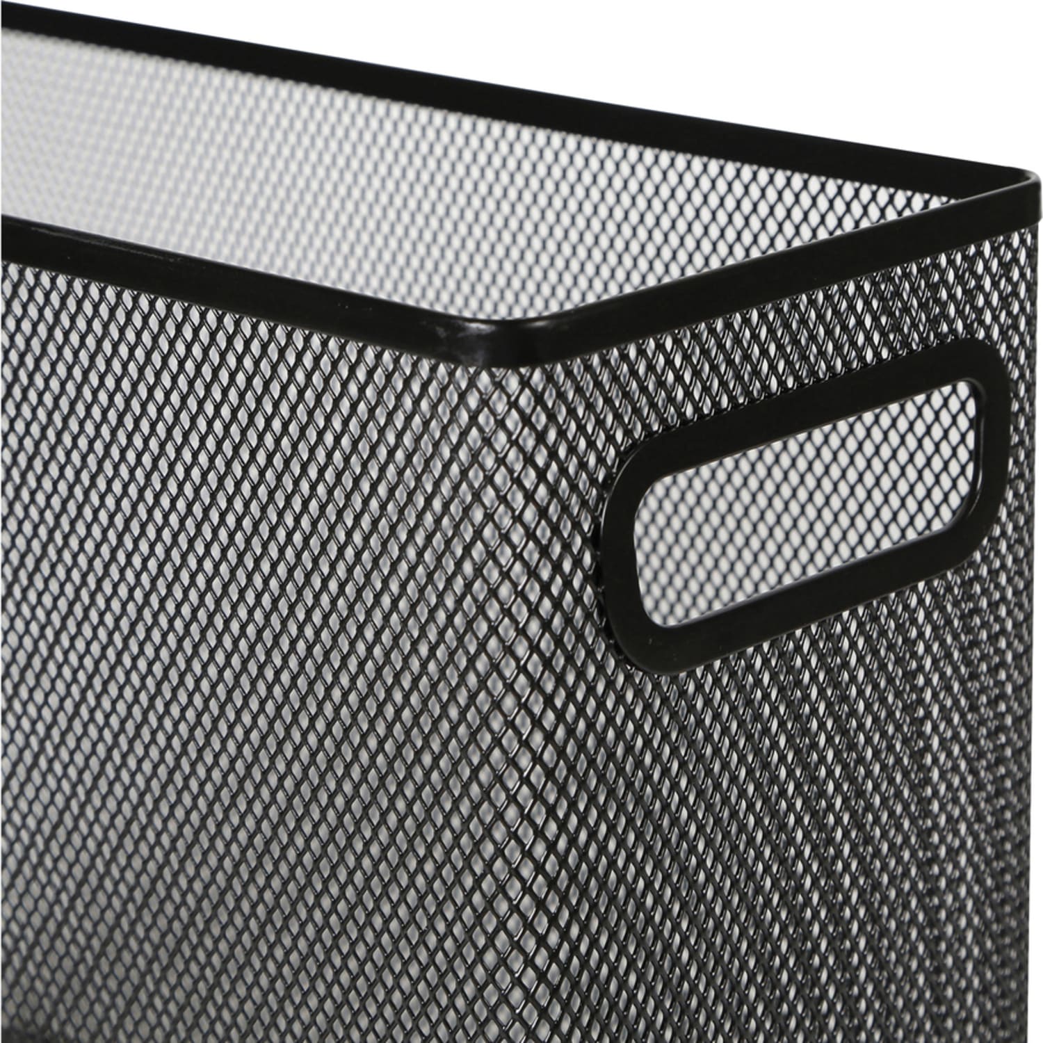 Lorell Mesh Desktop Hanging File Folder, Letter-Size, Black - Image 5