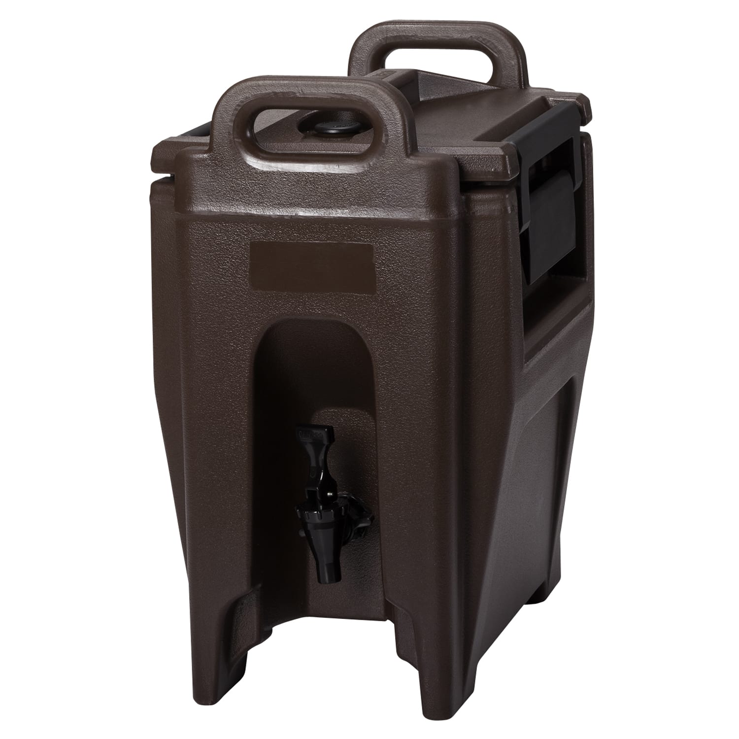 Cambro Ultra Camtainer Beverage Dispenser, 3 Gallons, Dark Brown