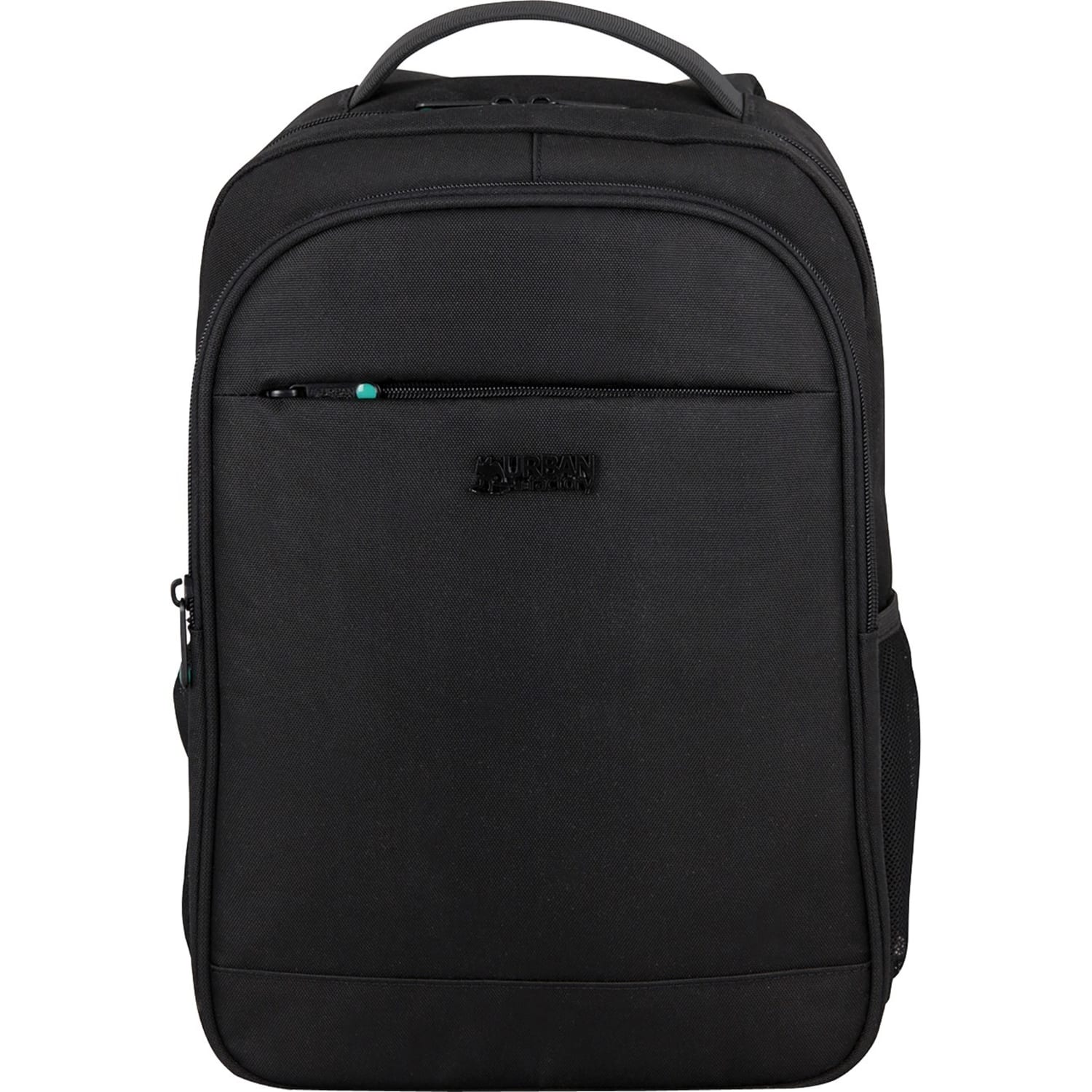 Urban Factory DAILEE Carrying Case (Backpack) for 17.3in Notebook - Black - Water Resistant - Nylon Body - Shoulder Strap, Trolley Strap, Handle - 19.9in Height x 13.6in Width x 7.3in Depth - Retail - Image 3