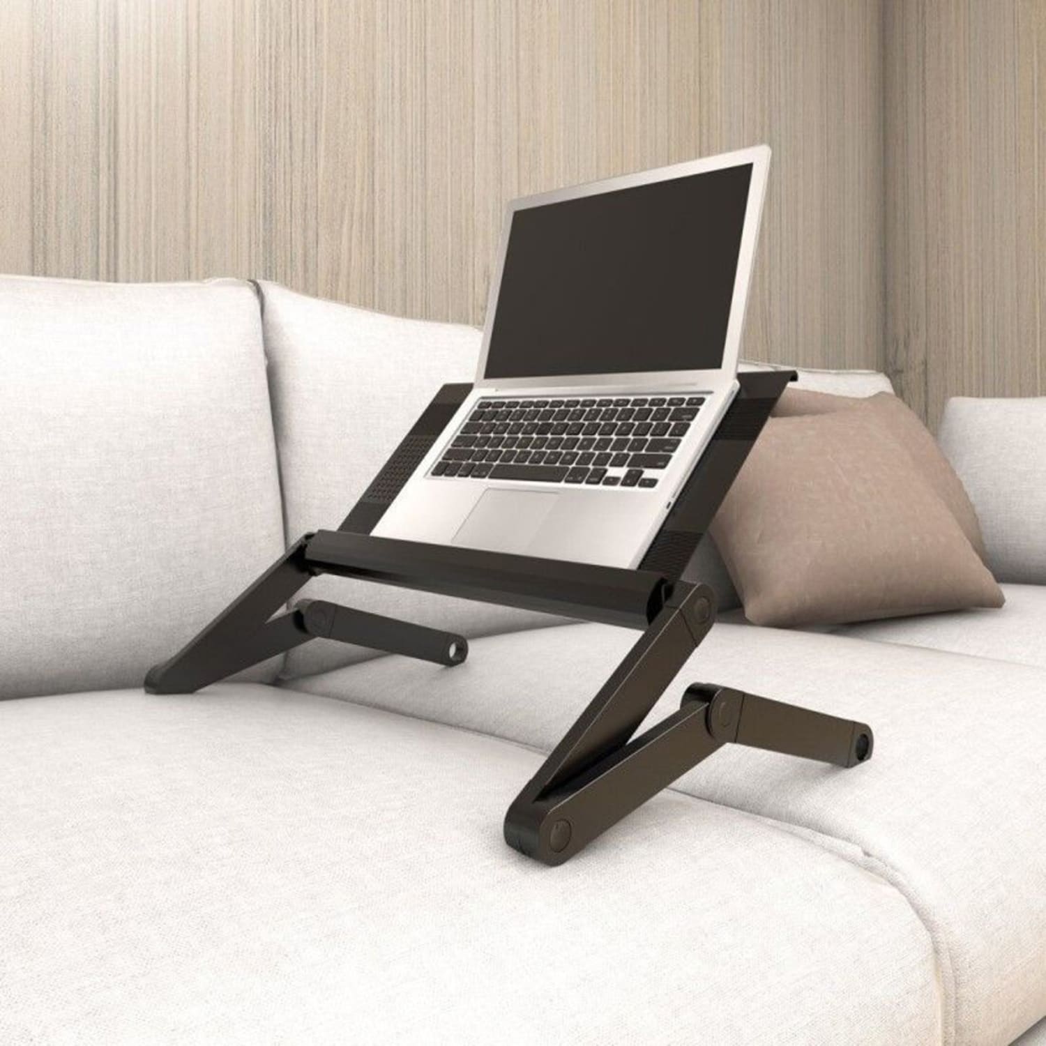 FlexiSpot T2B Lap Desk, 11-13/16in x 17-3/4in, Black - Image 5
