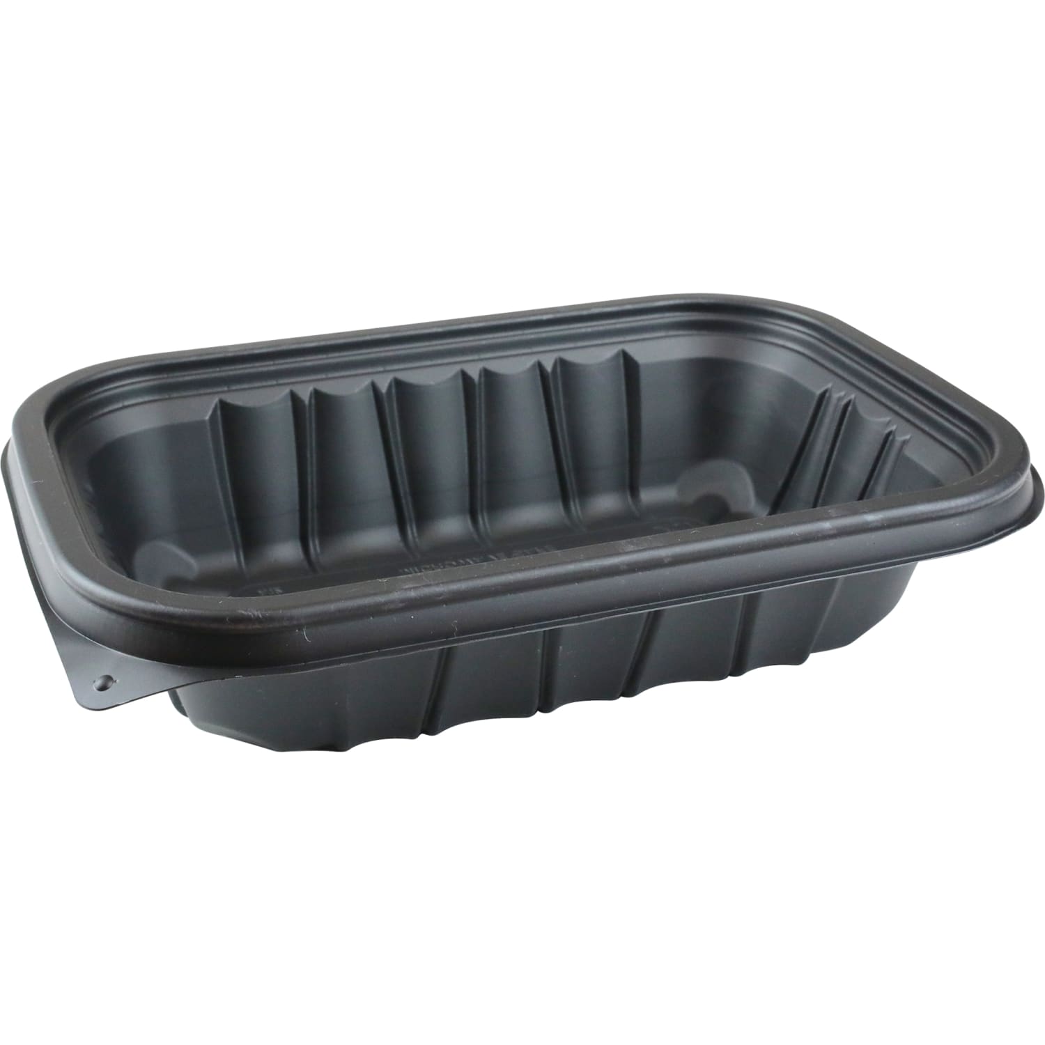 Pactiv Evergreen EarthChoice Entree2Go Container Bases, 9in x 6in, 24 Oz, Black, Carton Of 300