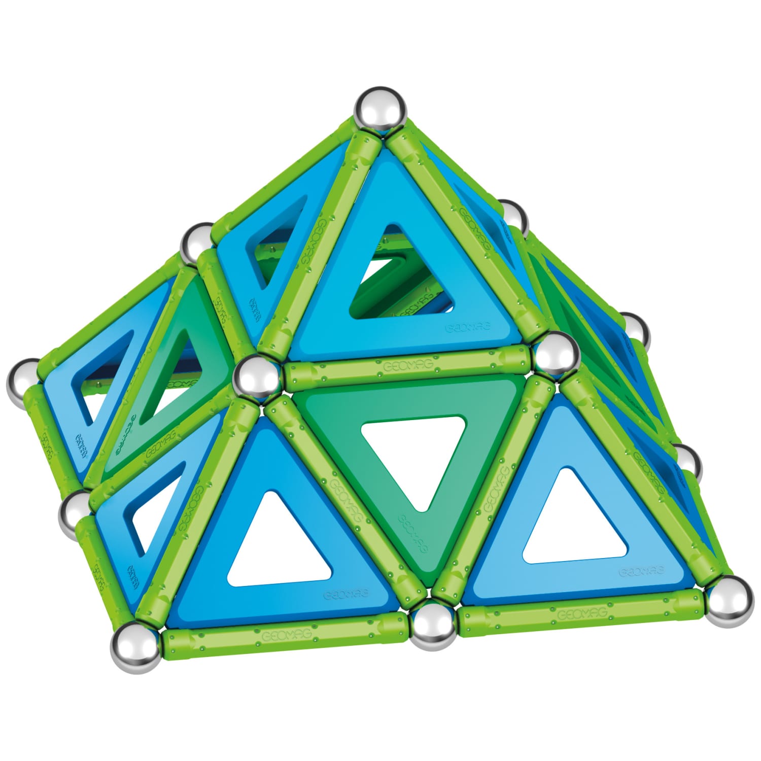Geomag Classic Panels Magnetic Building Set, Green Line Color, 114 Pieces - Image 5