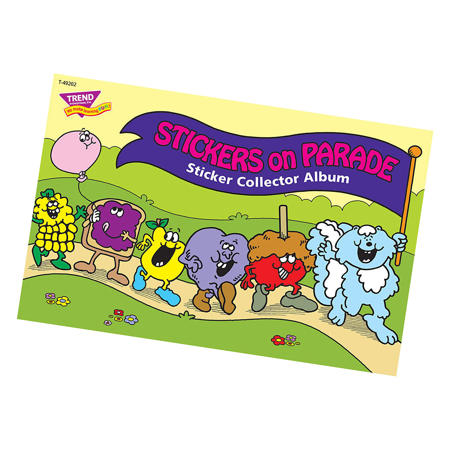 Trend Sticker Collector Albums, 8-1/2in X 5-1/2in, Stickers On Parade, Pack Of 3 Albums - Image 4