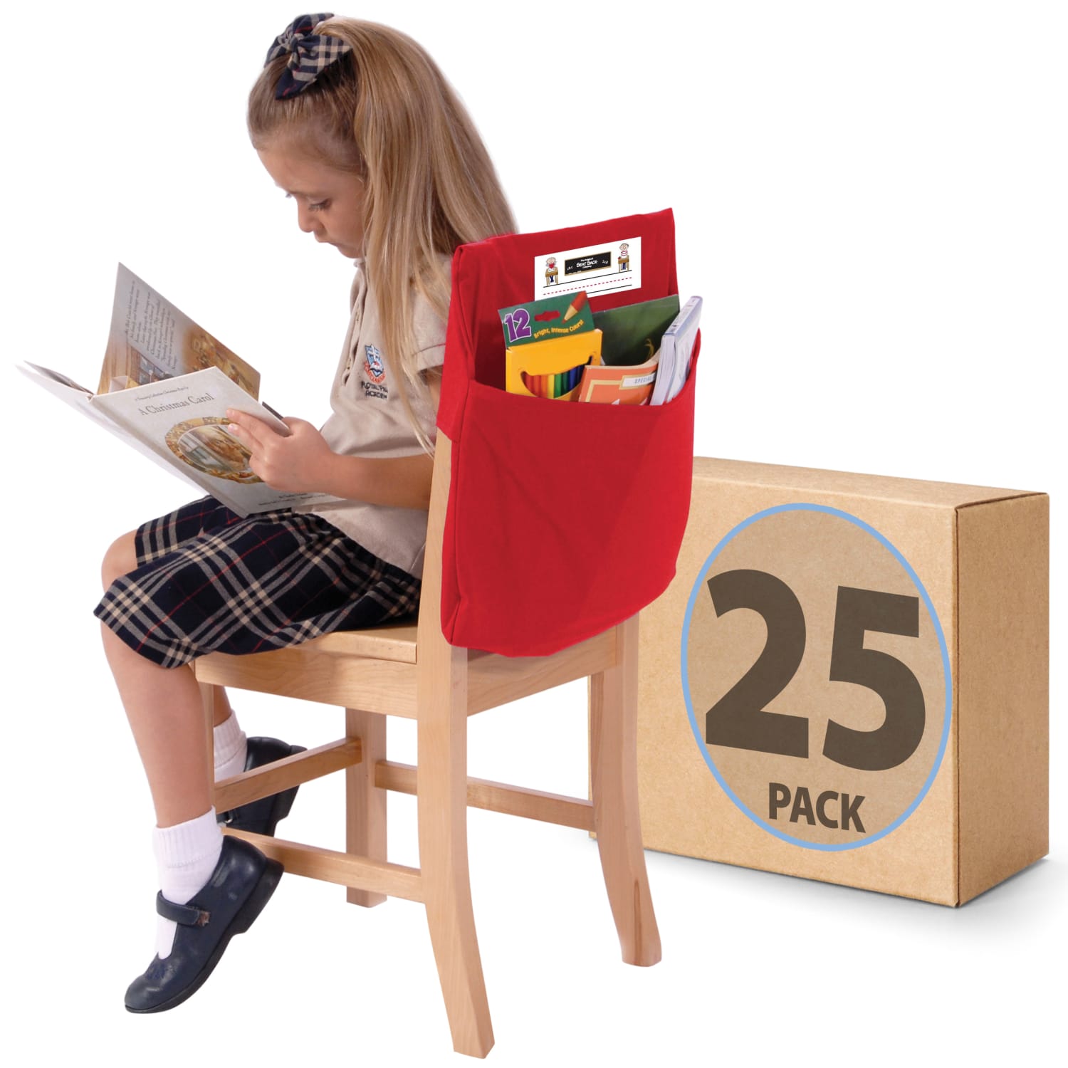 Victor Seat Sack Chair Cover Classroom Pack 17in x 12in Red Pack Of 25 Covers PopularChairscom Victor Seat Sack Chair Cover Classroom Pack 17in x 12in Red Pack Of 25 Covers PopularChairscom