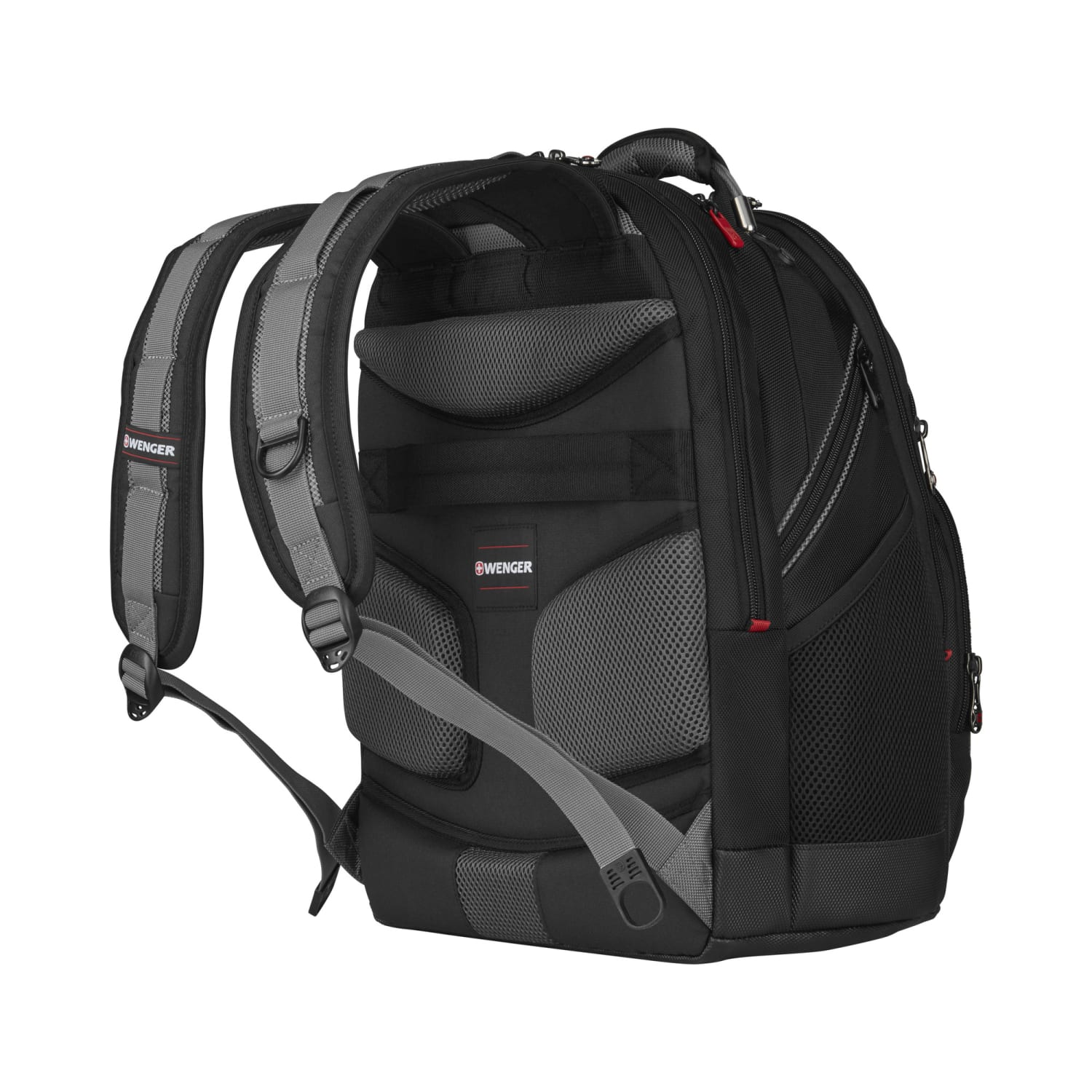 Wenger Synergy Laptop Backpack, Black/Gray - Image 6