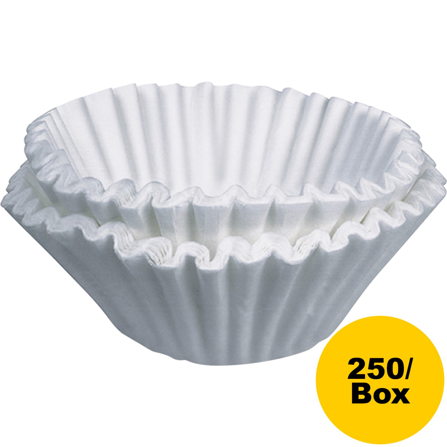 BUNN Flat Bottom Coffee Filters, 12-Cup Size, 250 Filters/Pack - Image 5