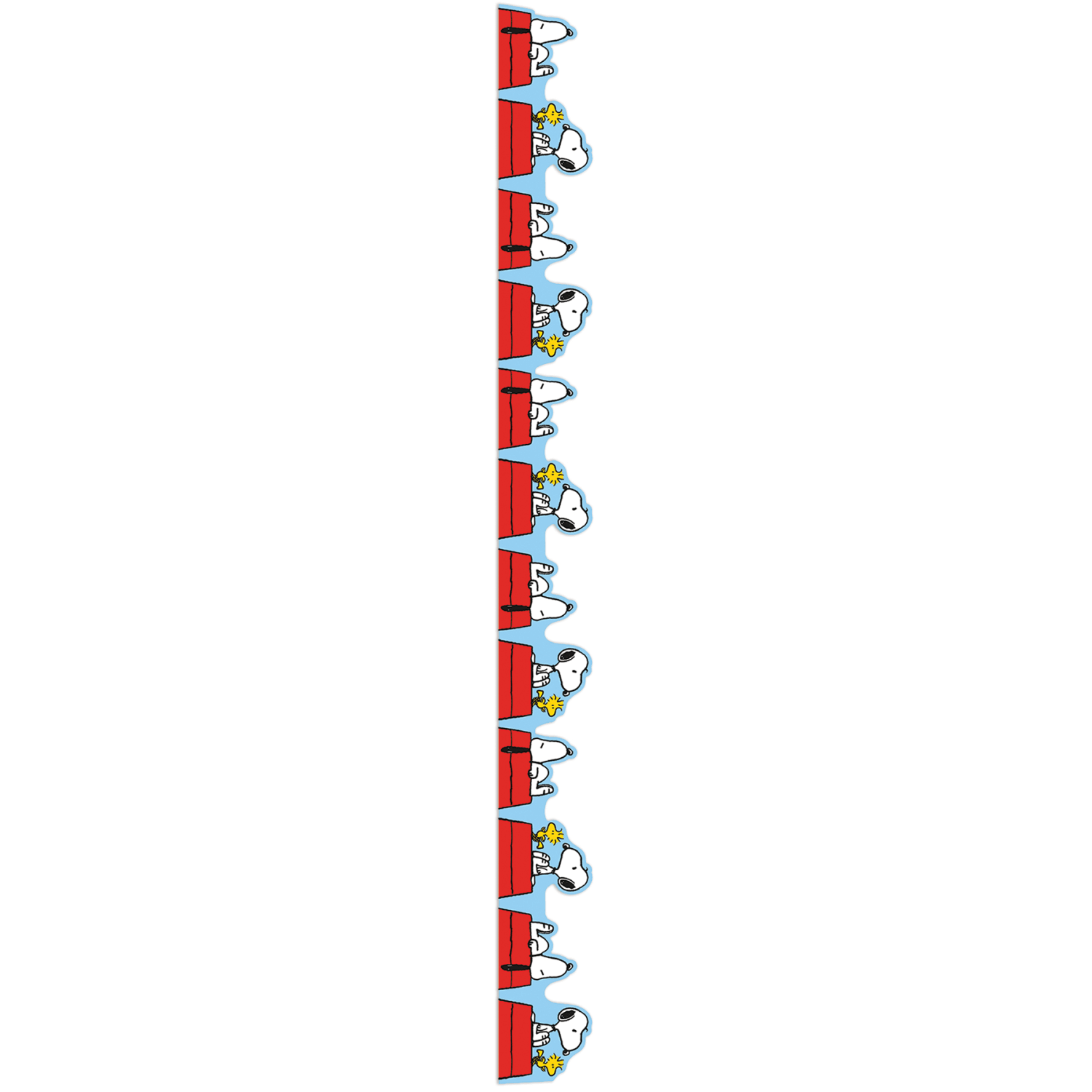 Eureka Extra Wide Die-Cut Deco Trim Packs, 37' x 3-1/4in, Peanuts Snoopy on Doghouse, Set Of 6 Packs - Image 4