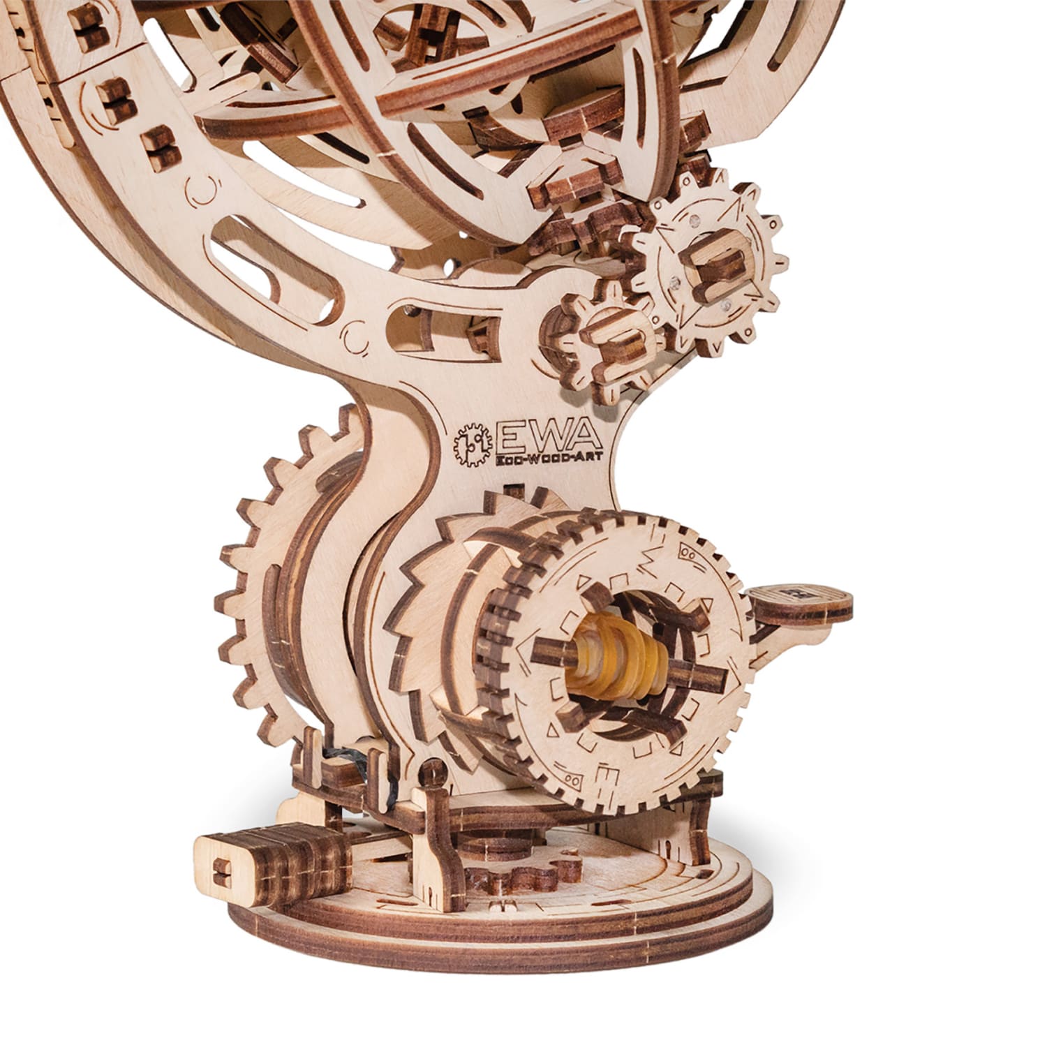 EWA Eco-Wood-Art Kinetic Globe 3D Wooden STEM Construction Kit - Image 4