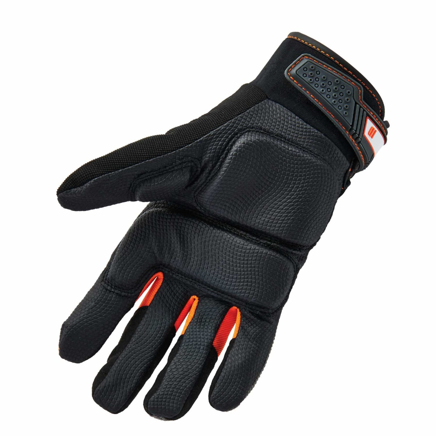 Ergodyne ProFlex 9001 Full-Finger Impact Knit Gloves, Small, Black - Image 3