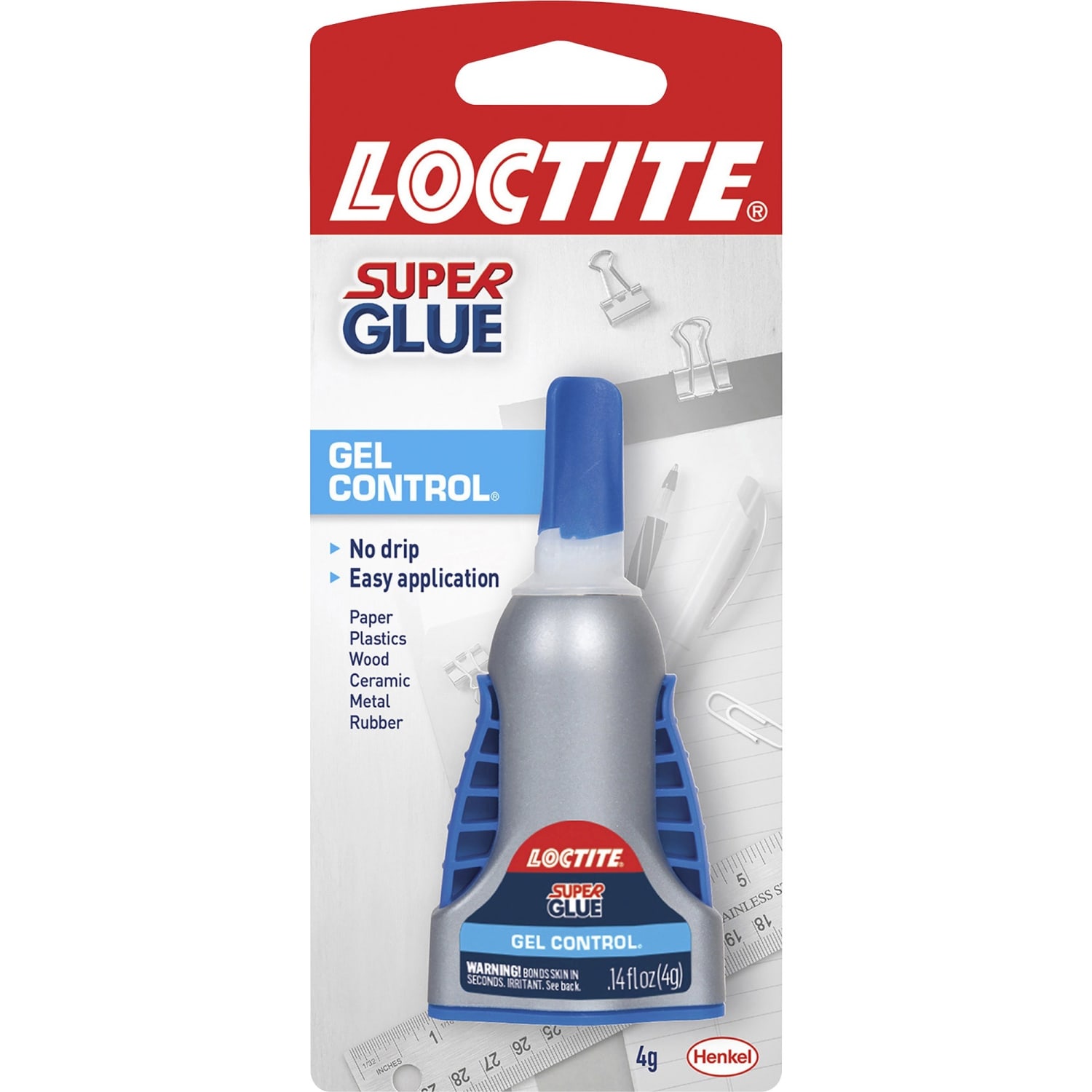 Loctite Gel Control No-Drip Super Glue, 0.14 Oz, Clear - Image 3