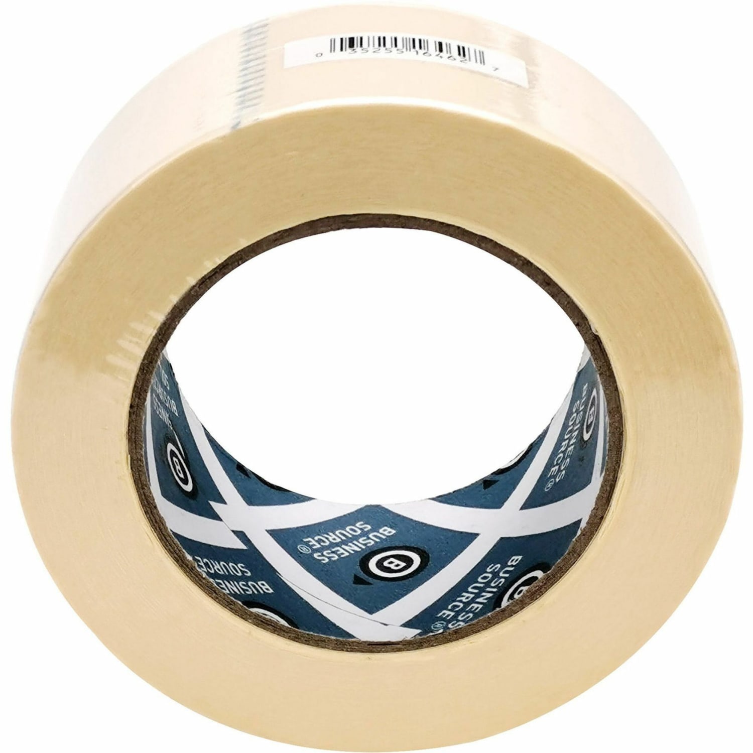 Business Source Utility-purpose Masking Tape - 60 yd Length x 2in Width - 3in Core - Tan - Crepe Paper Backing - For Bundling, Holding, Sealing, Masking - 6 / Pack - Image 3