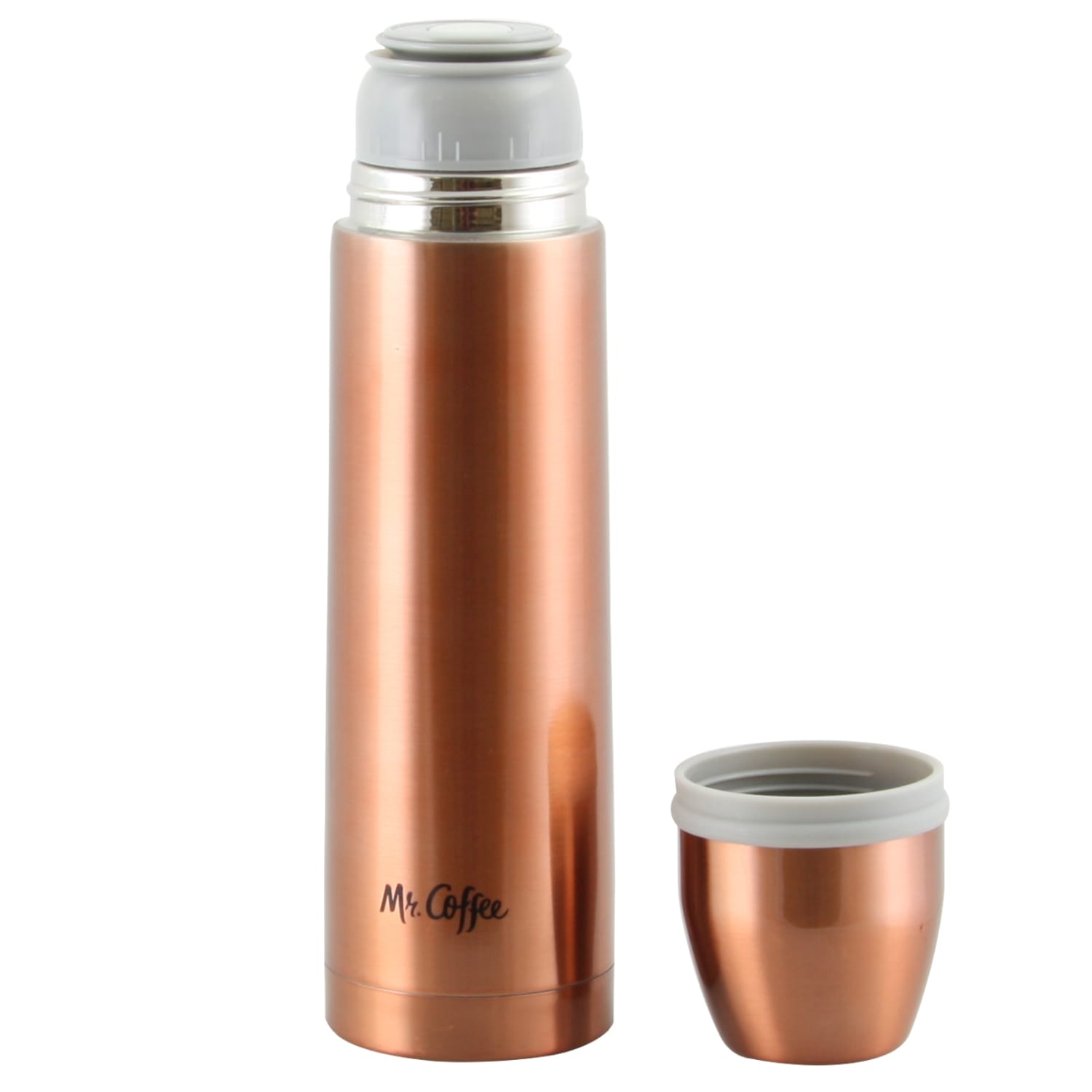 Mr. Coffee Maren Double Wall Thermal Bottle, 17 Oz, Copper - Image 4
