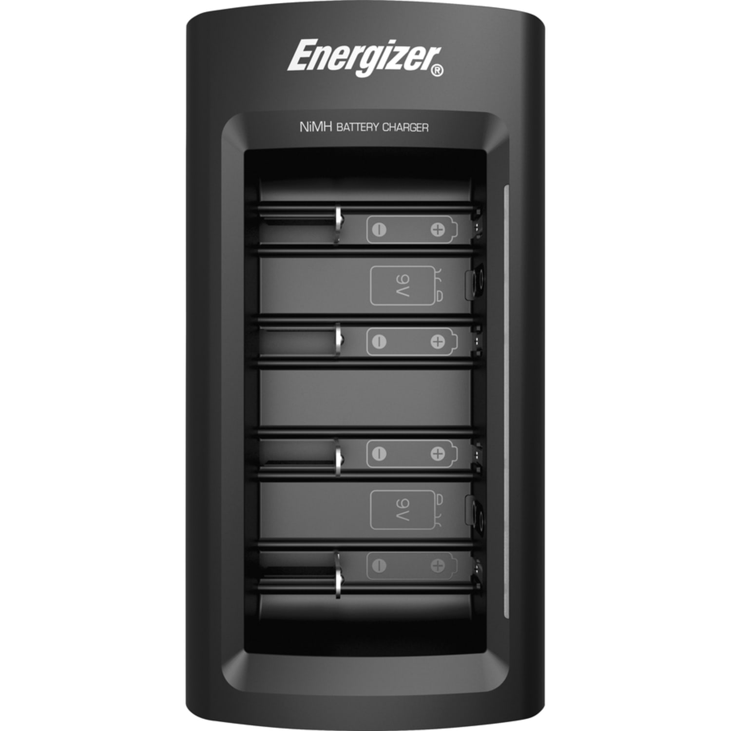 Energizer Recharge Universal Battery Charger, For AA/AAA/C/D/9V Batteries - Image 4