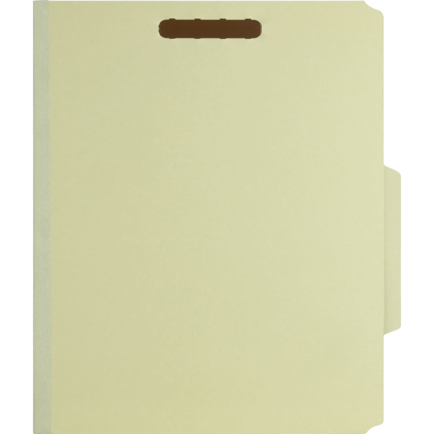 Nature Saver Classification Folders, Letter Size, Gray/Green, Box Of 10 - Image 4