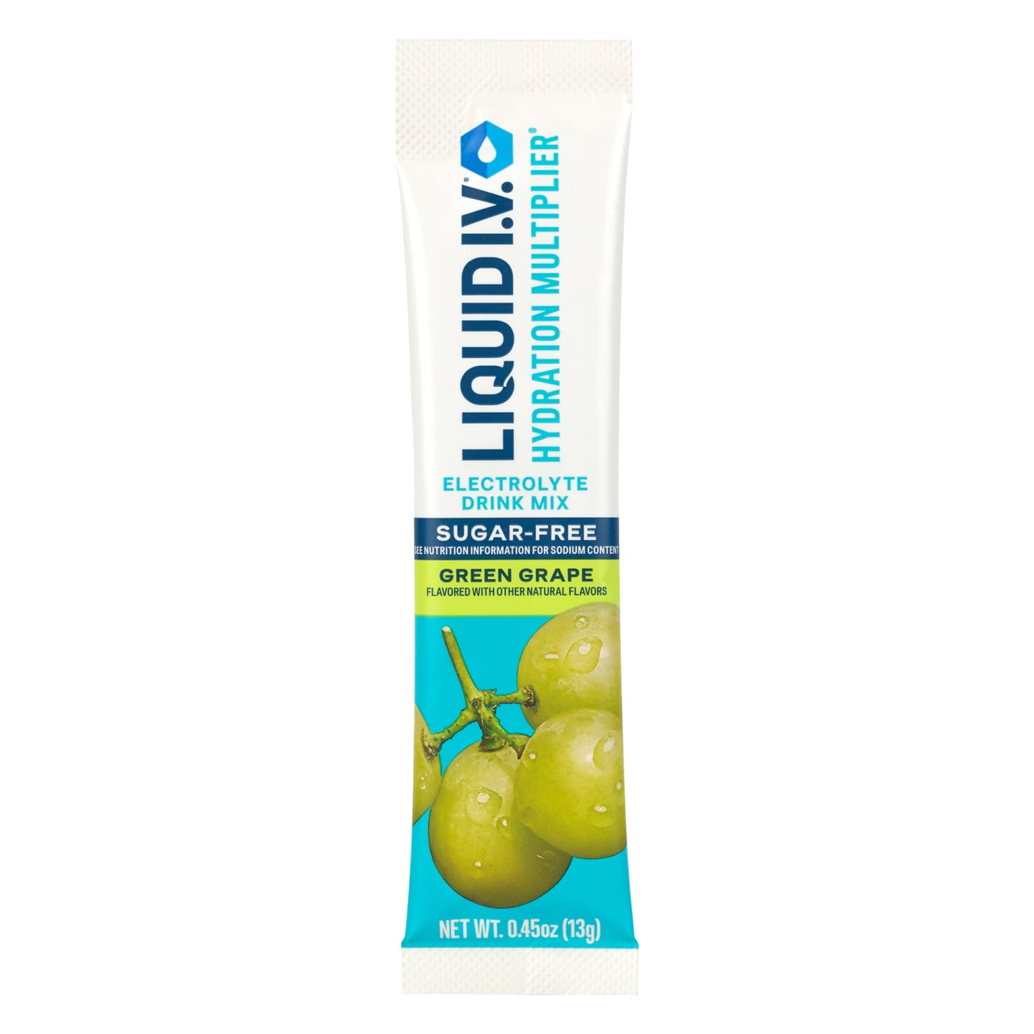 Liquid IV Sugar-Free Green Grape Drink Mix, 0.45 Oz, Total Qty 10 - Image 4