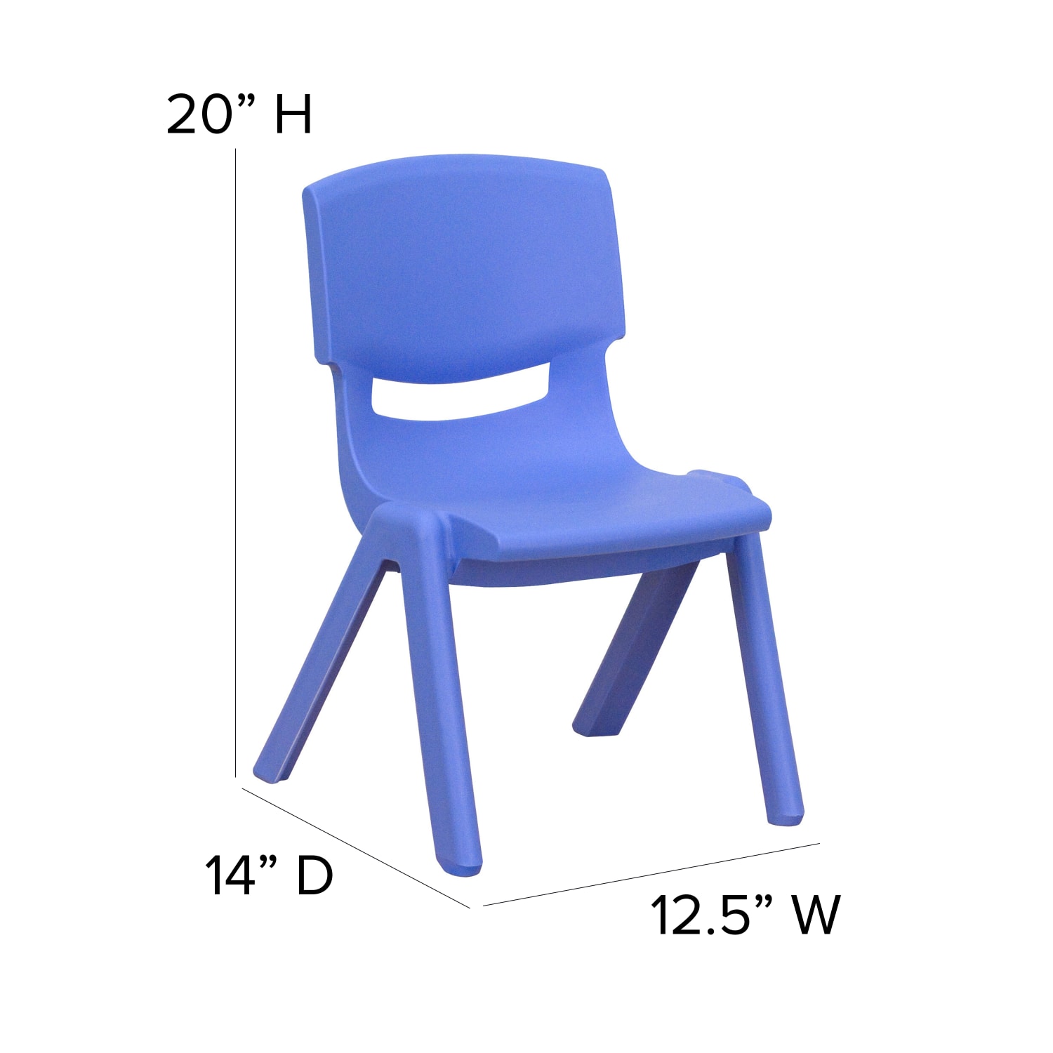 Flash Furniture Plastic Stackable School Chairs With 10 12in Seat Height Assorted Colors Set Of 4 Chairs PopularChairscom
