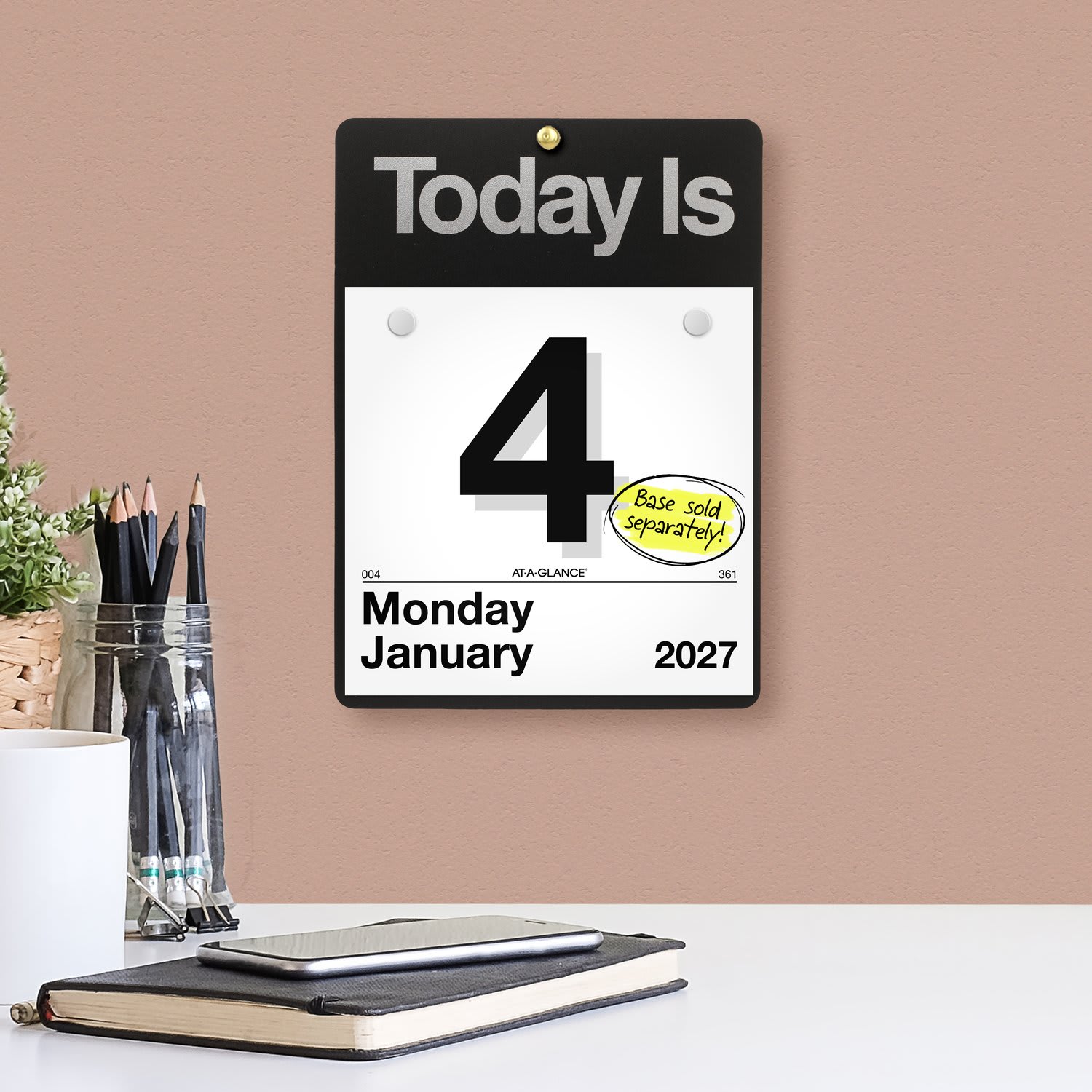 AT-A-GLANCE 2027 Today Is" Daily Wall Calendar Refill, Small, 6in x 6in - Image 3