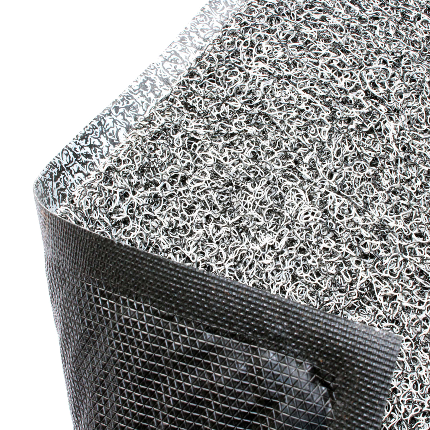 Floortex Doortex Twistermat Indoor Entrance Mat, 16in x 24in, Black / White - Image 5