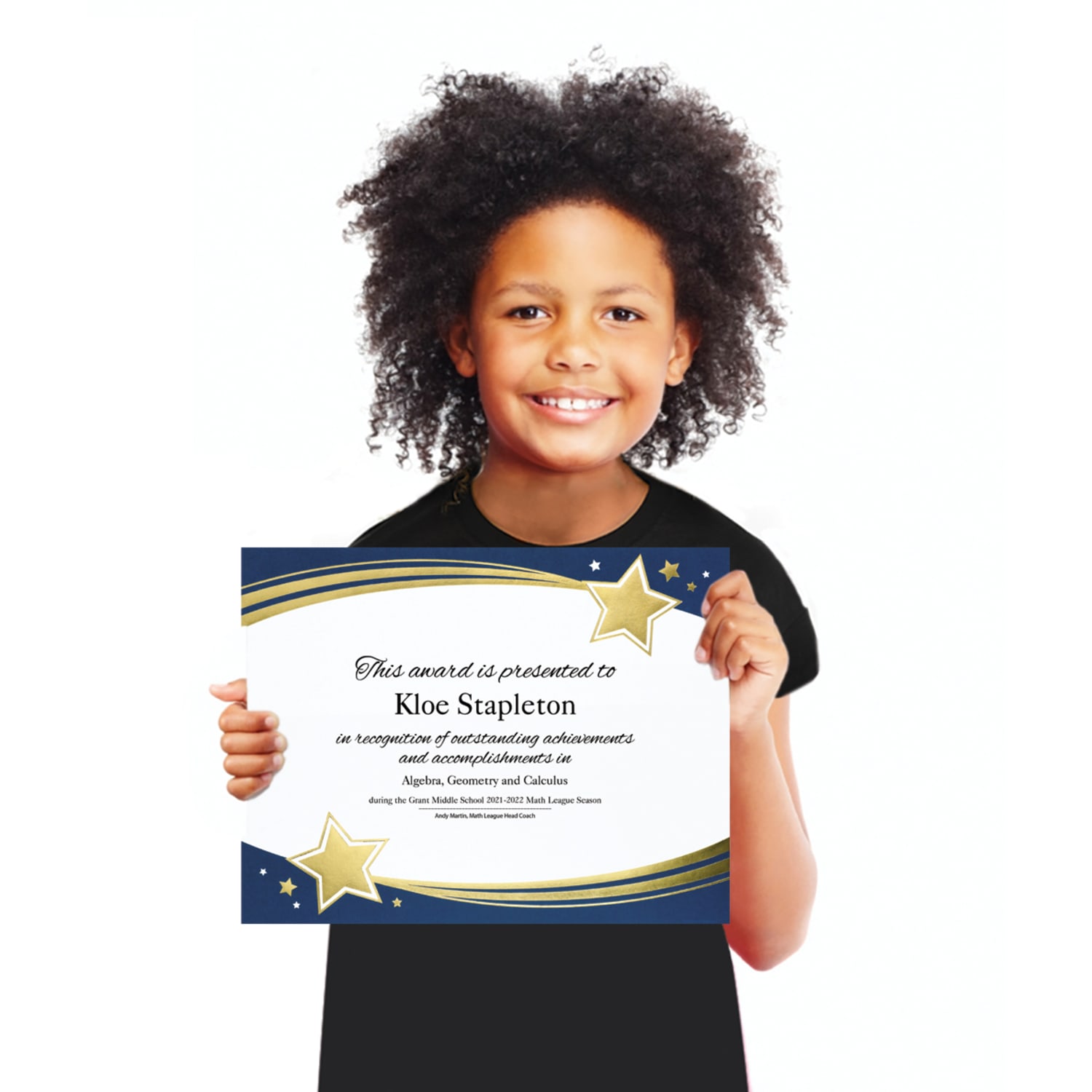 Great Papers! Foil Certificate, 8 1/2in x 11in, Shooting Stars, Pack Of 15 - Image 5