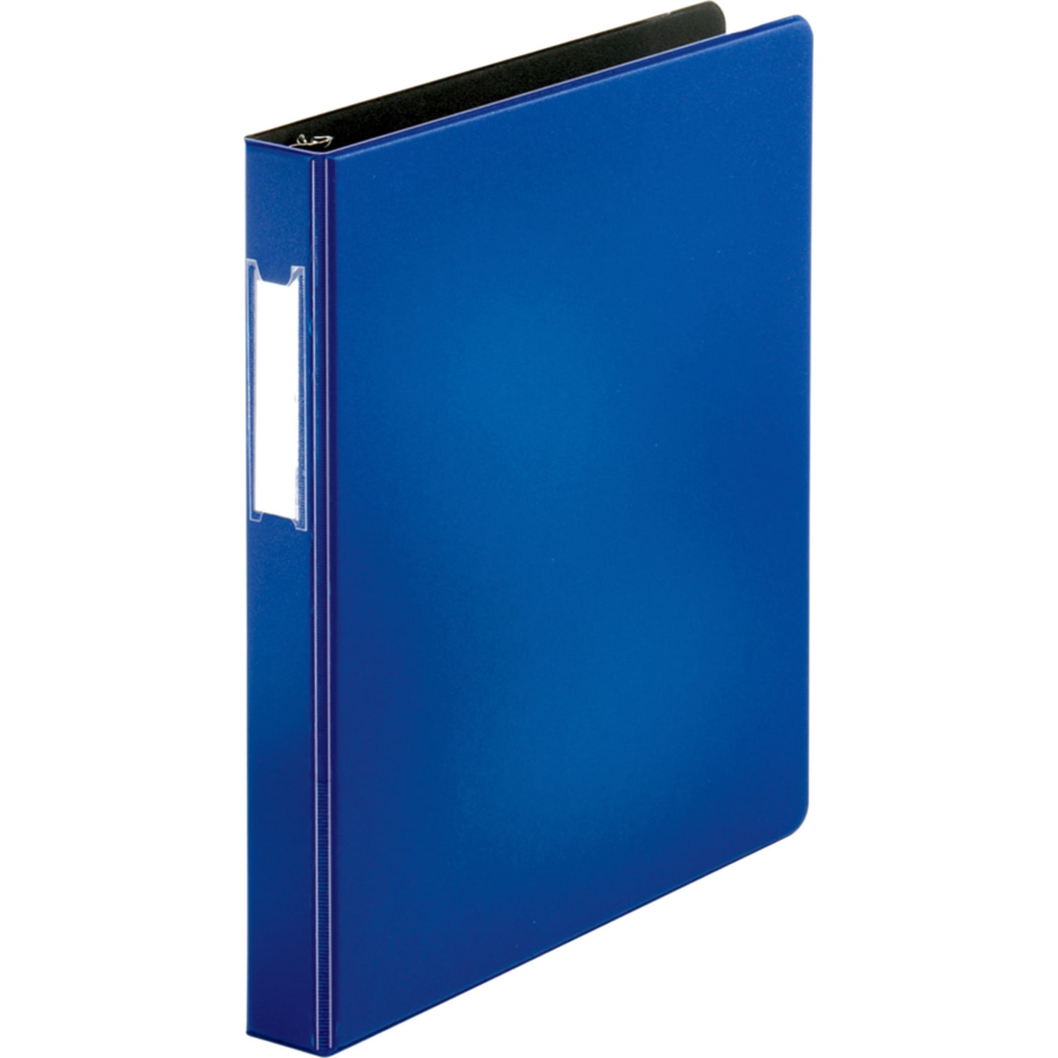 Business Source 3-Ring Binder, 1in D-Rings, Blue - Image 4