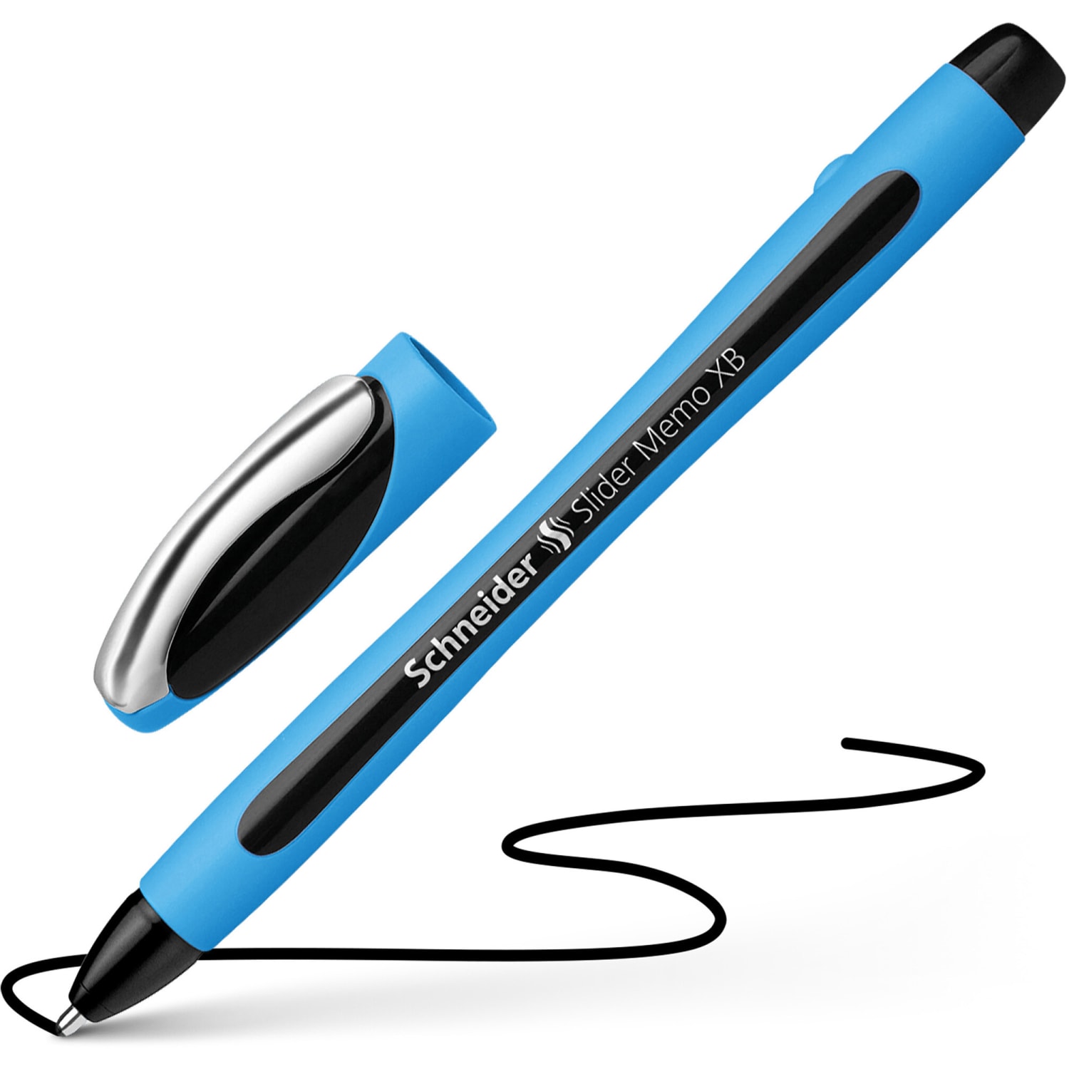 Schneider Slider Memo XB Ballpoint Pens - Extra Broad - 1.4 mm Pen Point Size - Bullet Pen Point Style - RED150201 - Image 6