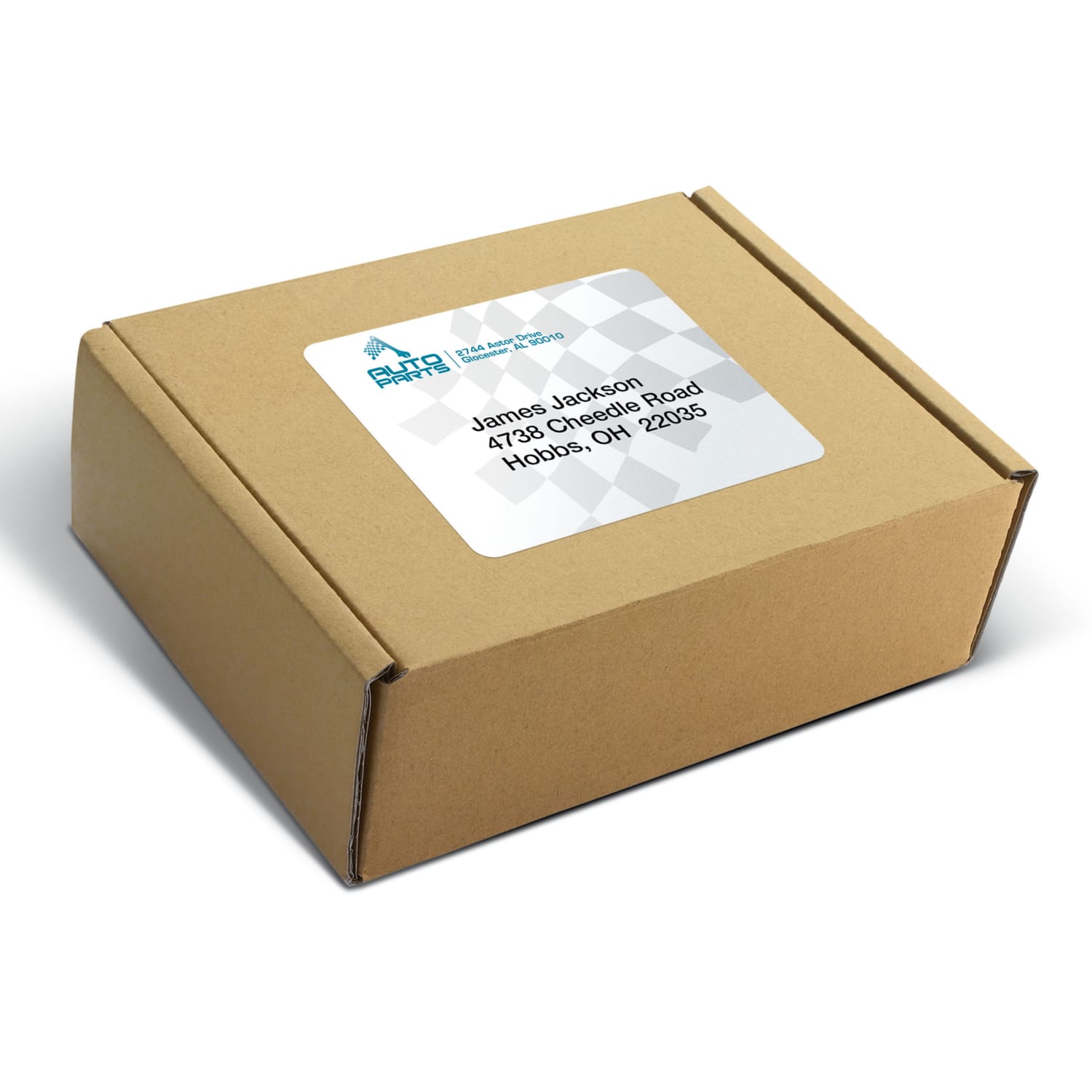 Office Depot Brand Inkjet/Laser Shipping Labels, Rectangle, 3 1/3in x 4in, White, Pack Of 600 - Image 3