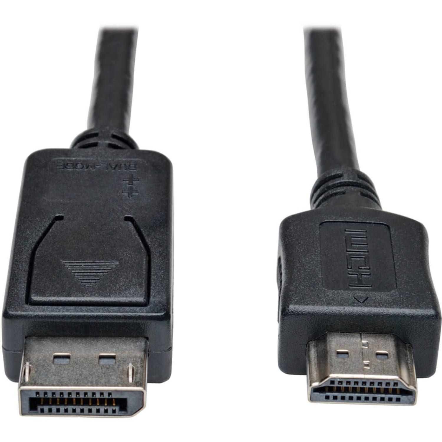 Eaton Tripp Lite Series DisplayPort to HDMI Adapter Cable (M/M), 10 ft. (3.1 m) - Adapter cable - DisplayPort male to HDMI male - 10 ft - black