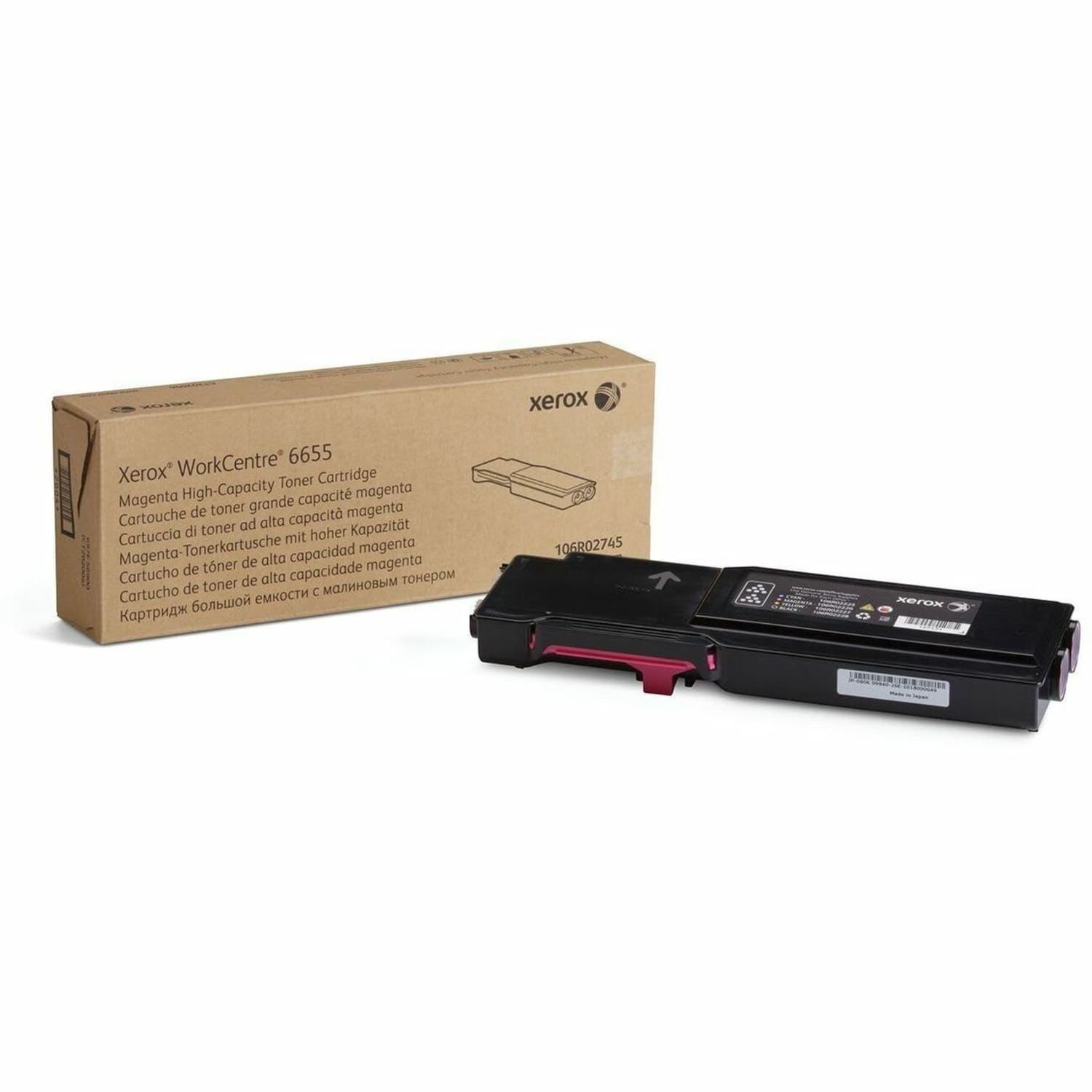 Xerox 6655 Magenta High Yield Toner Cartridge, 106R02745 - Image 3