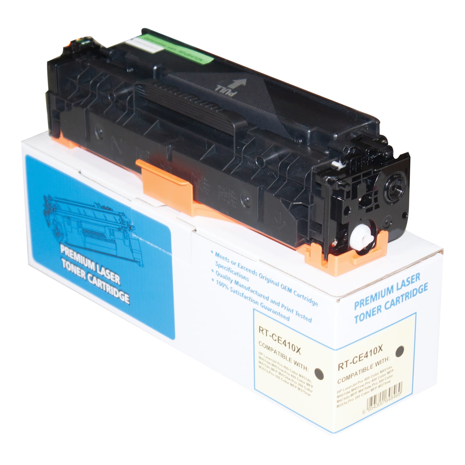 M&A Global Remanufactured Black High Yield Toner Cartridge Replacement For HP 305X, CE410X, CE410X-CMA - Image 3
